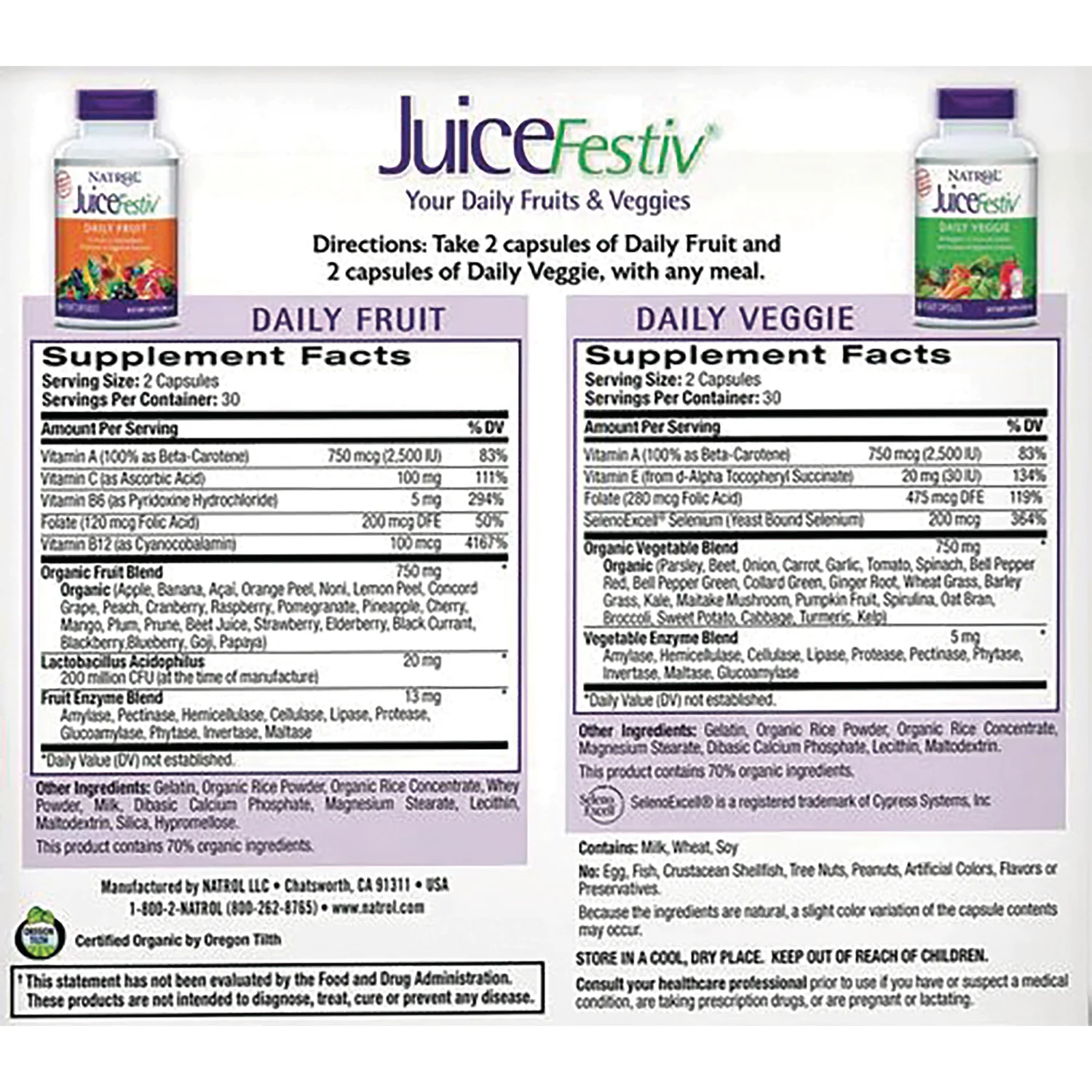 JuiceFestiv Daily Fruit & Daily Veggie - Image 2