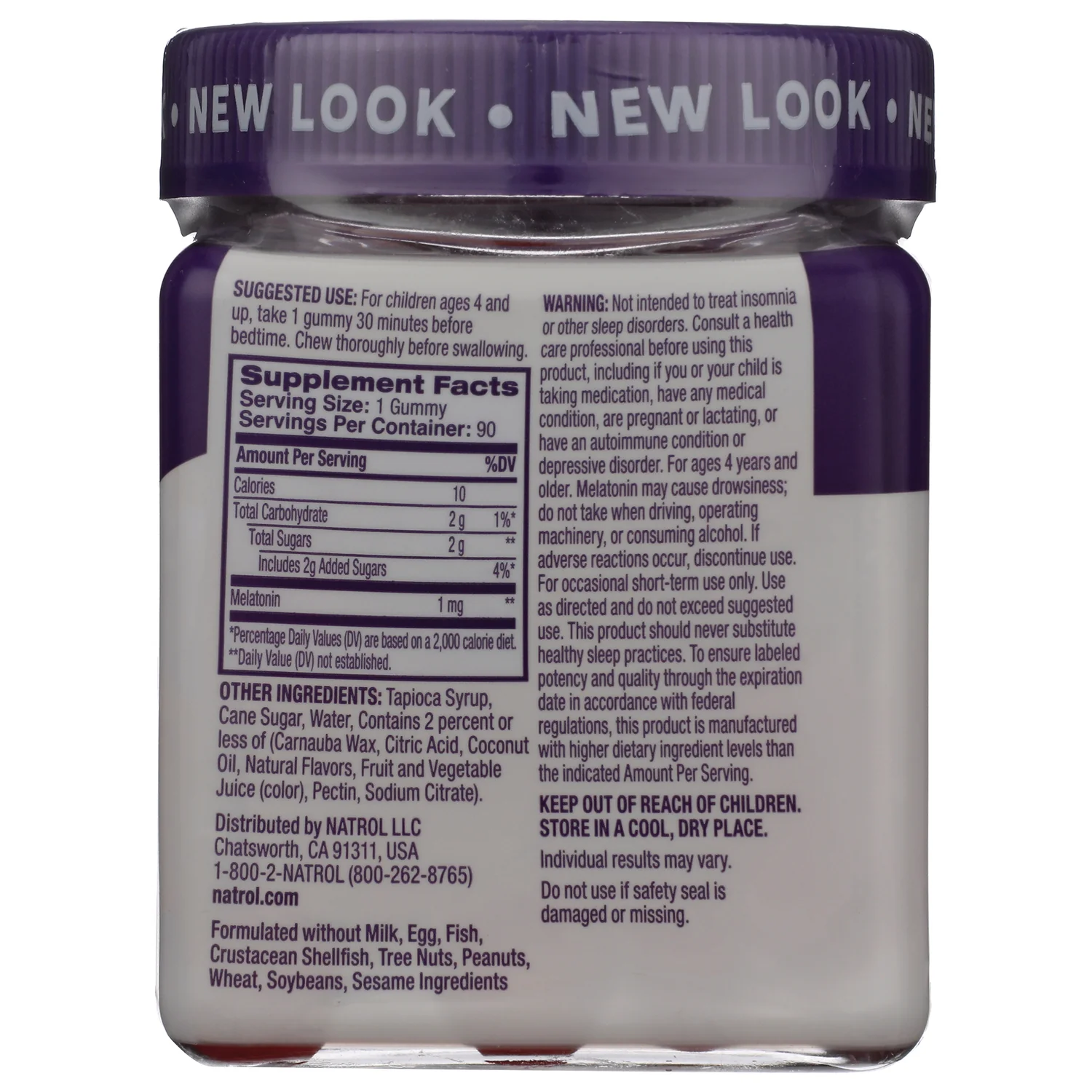 Kids Melatonin Gummies - Raspberry - Image 2