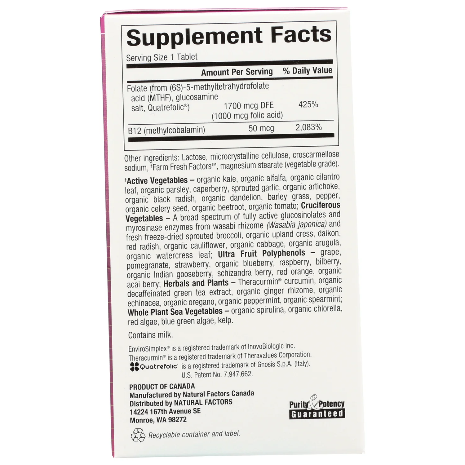BioCoenzymated Methylfolate plus B12 - Image 2