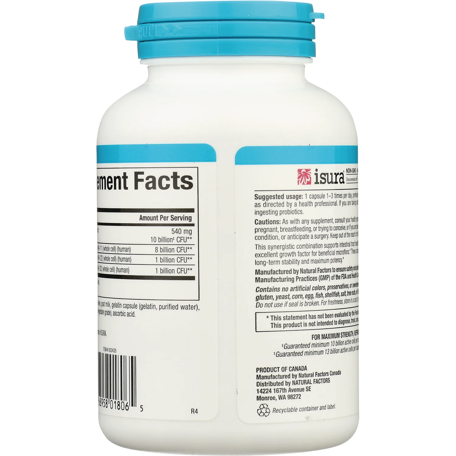 Double Strength Acidophilus & Bifidus - Image 3