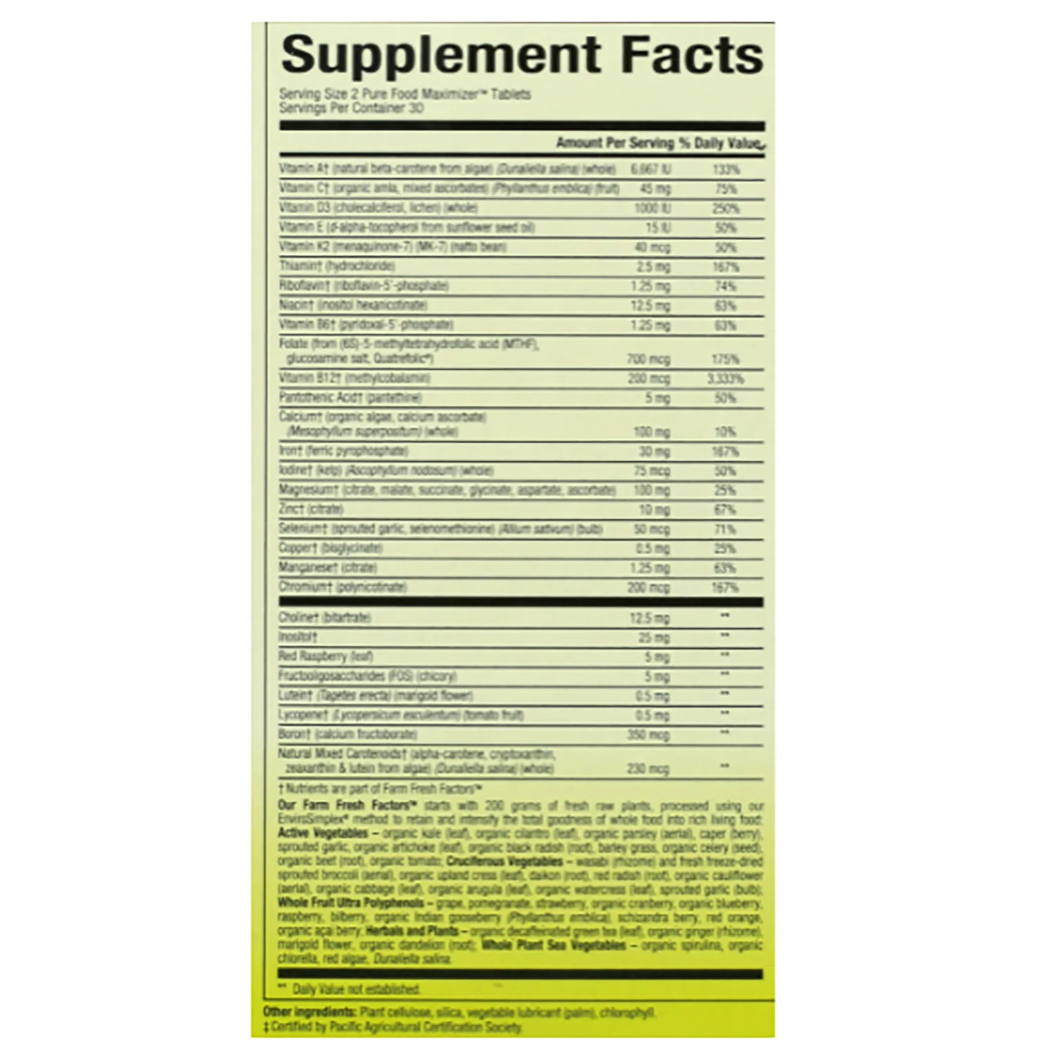 Whole Earth & Sea Women's Prenatal Multivitamin &Mineral - Image 2