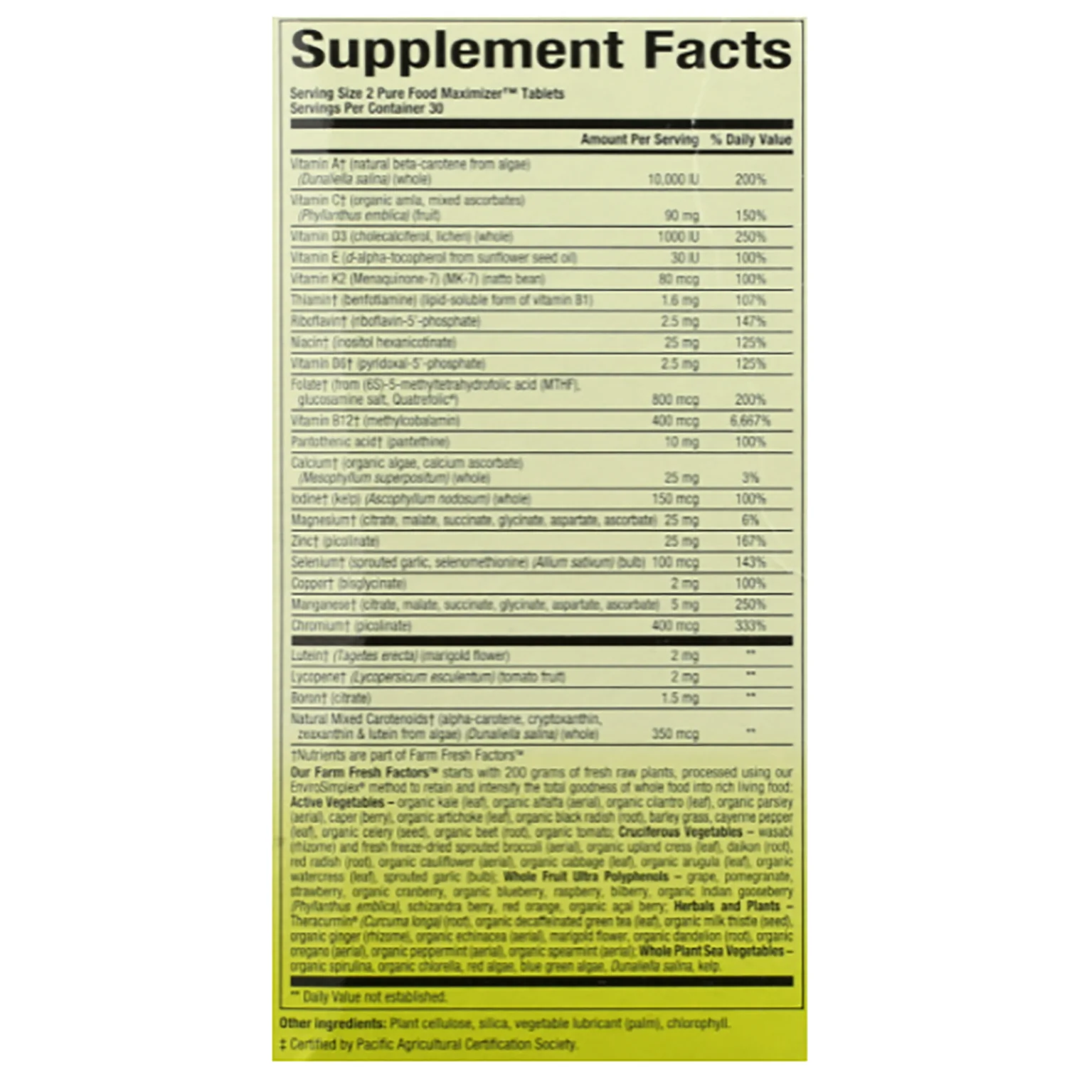 Whole Earth & Sea Men's Multivitamin & Mineral - Image 2