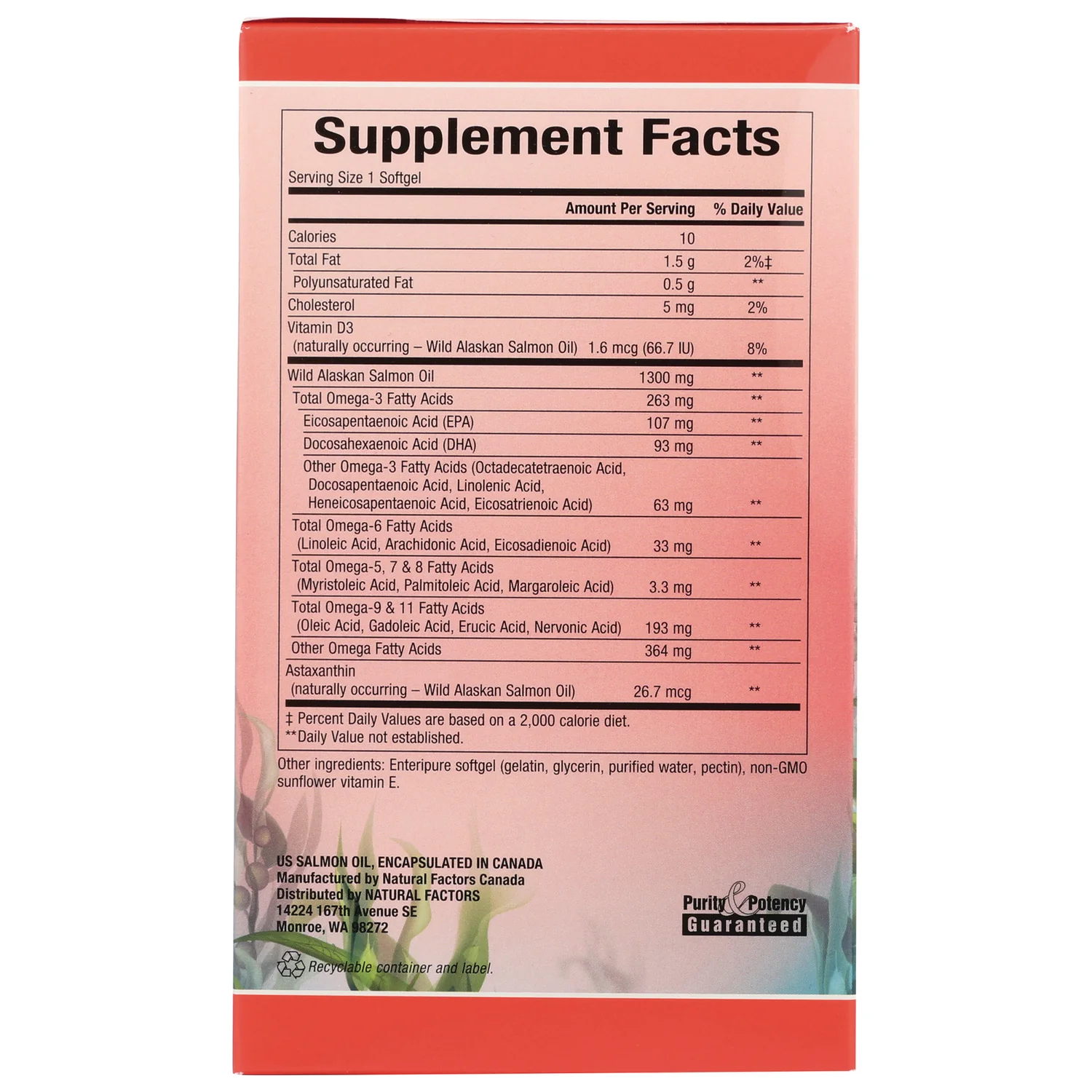 100% Wild Alaskan Salmon Oil - Image 2