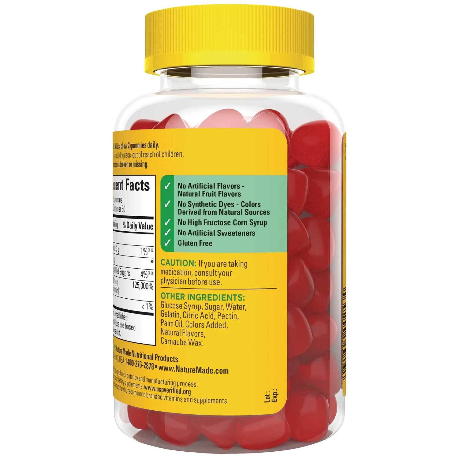 B12 Extra Strength Gummies - Cherry & Mixed Berry - Image 3