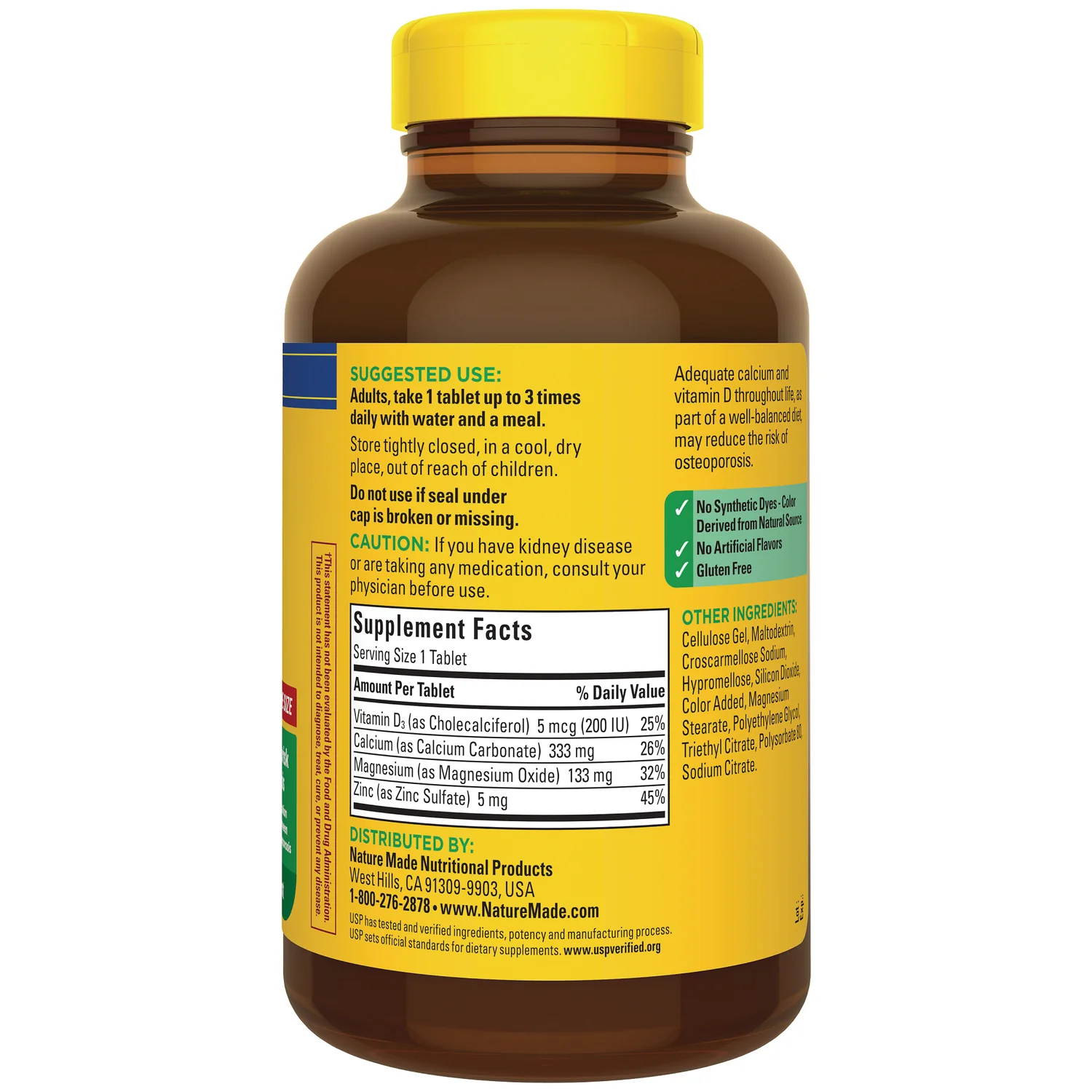 Calcium Magnesium Zinc with D3 - Image 2