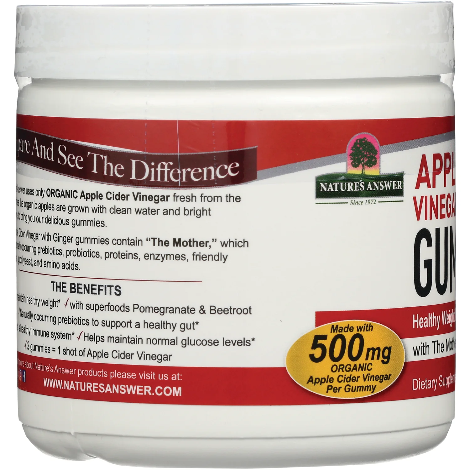 Apple Cider Vinegar+ Ginger Gummies - Image 4