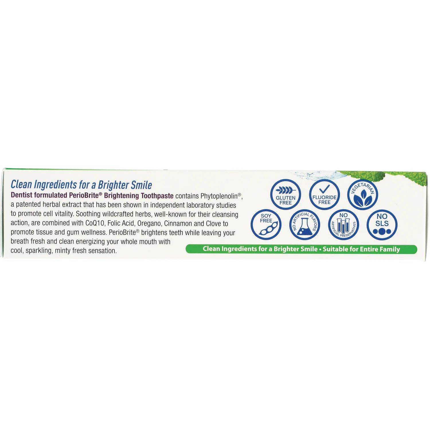 PerioBrite Toothpaste with Xylitol - Coolmint - Image 4