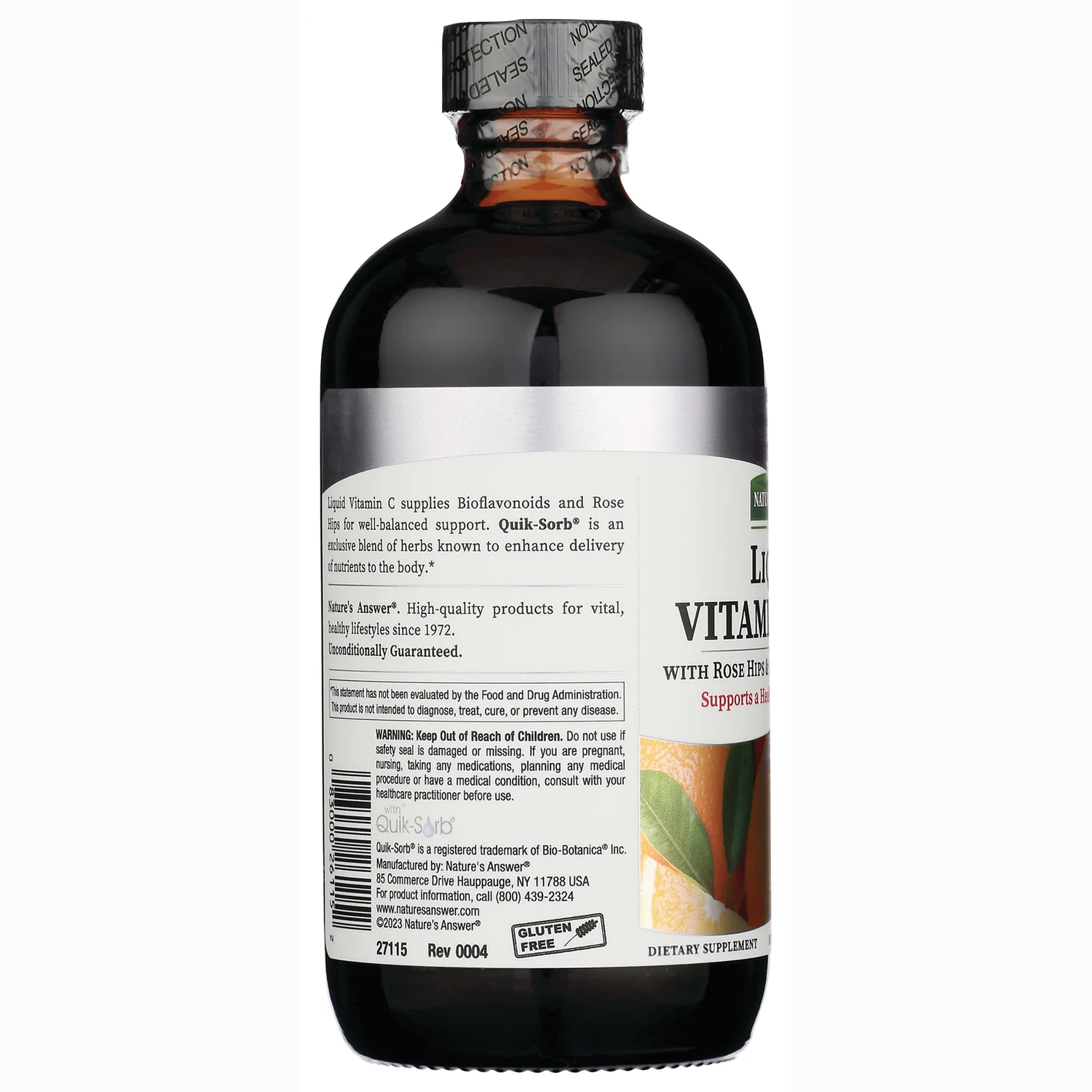 Liquid Vitamin C-1000 - Natural Lemon - Image 3