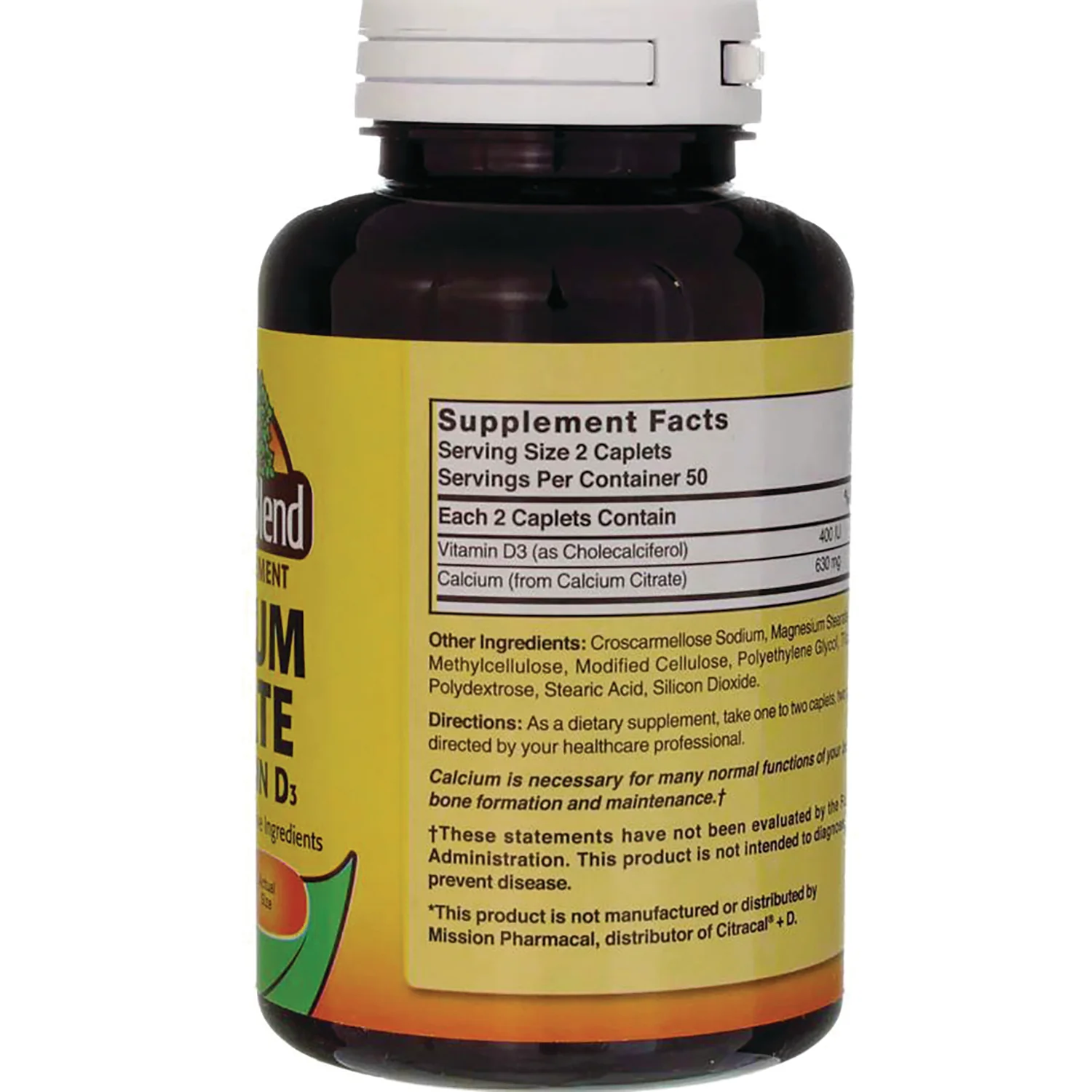 Calcium Citrate with Vitamin D3 - Image 2