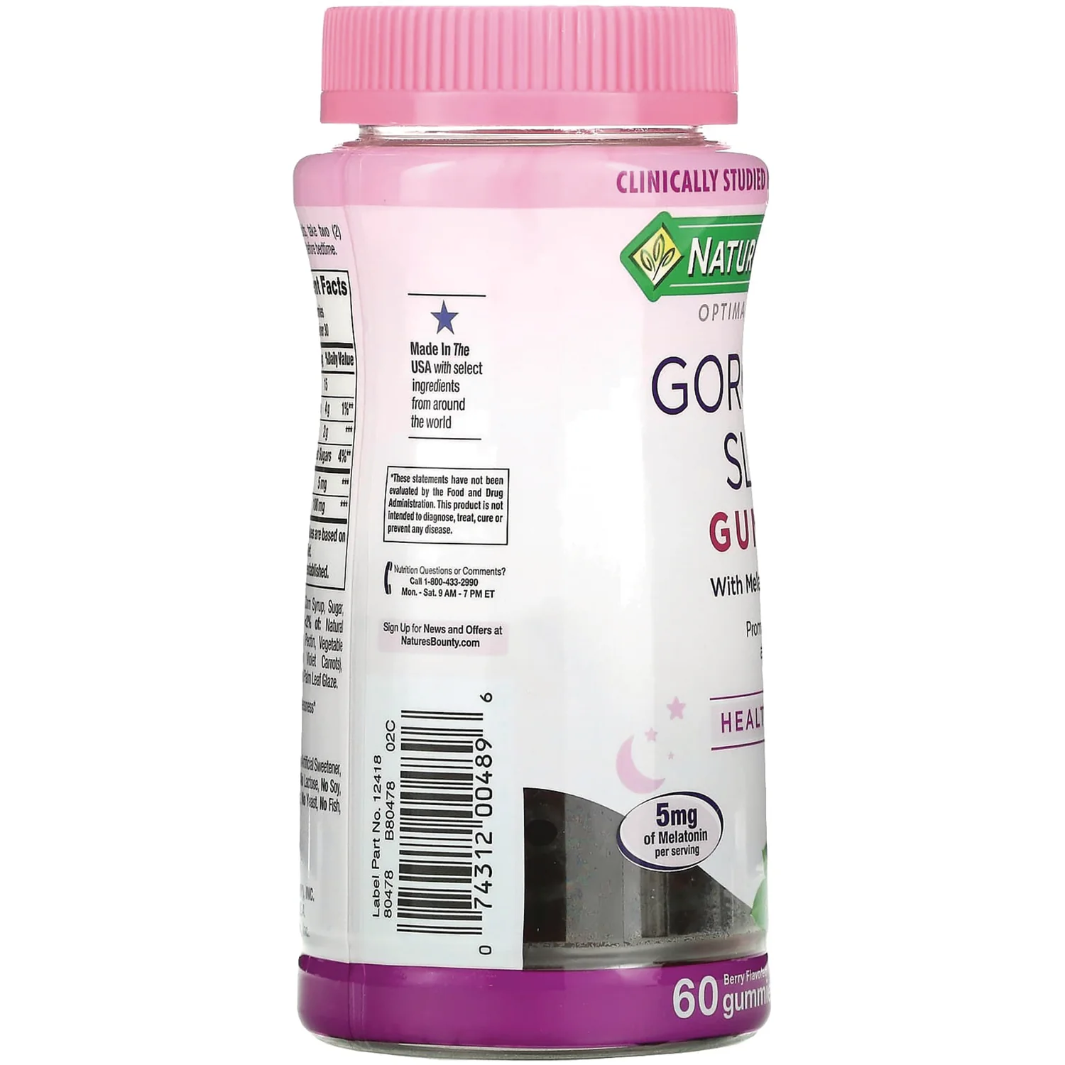 Gorgeous Sleep Gummies - Berry - Image 3