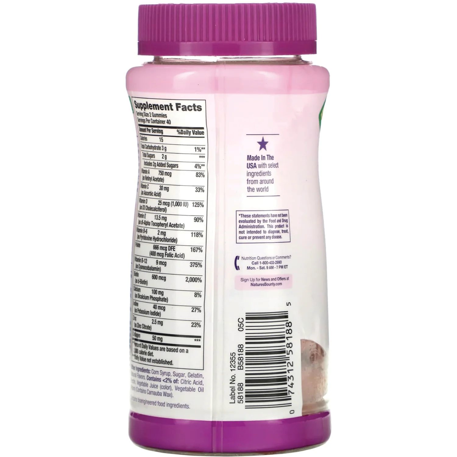 Women's Multivitamin Gummies - Mixed Berry - Image 3