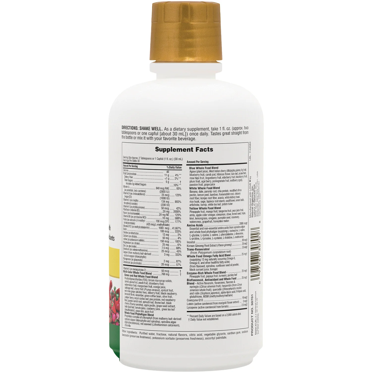 Source of Life Gold Liquid - Tropical Fruit - Image 2