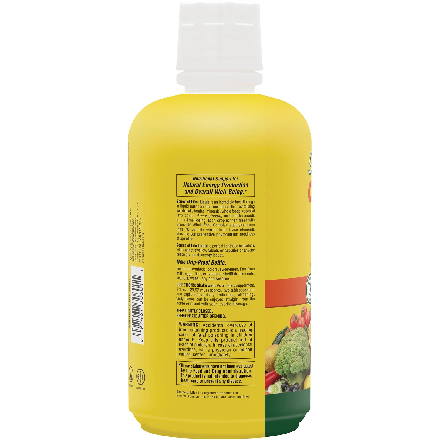 Source Of Life Original Liquid Multi & Mineral - Tropical Fruit - Image 3