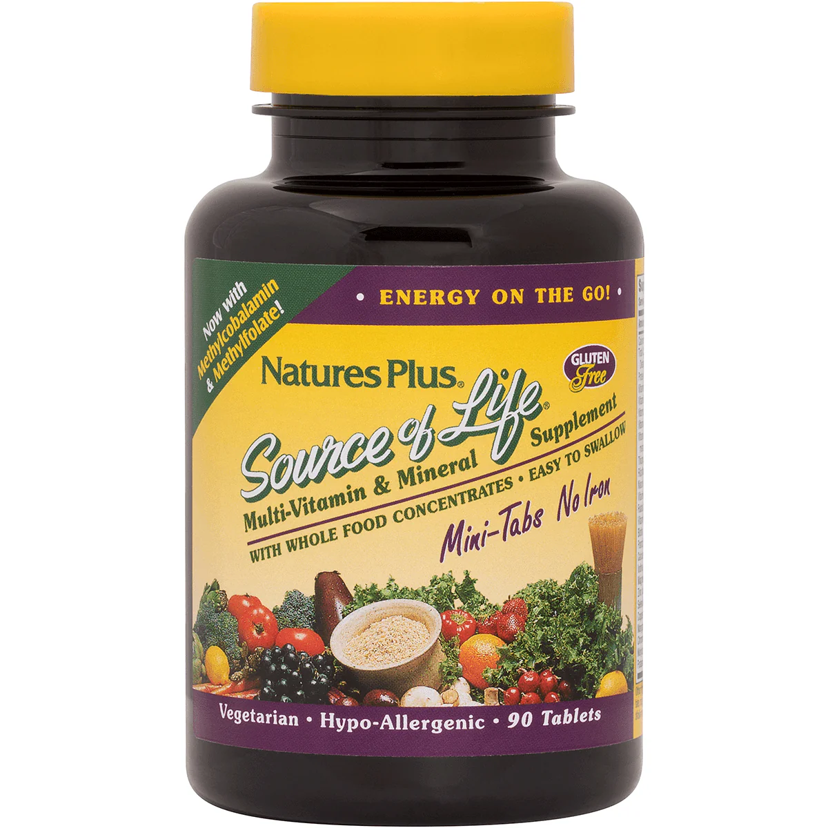 Source Of Life Multi Vitamin & Mineral - Mini-Tabs No Iron