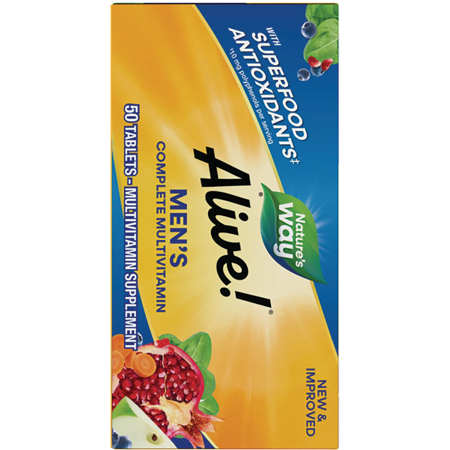 Alive! Men's Complete Multivitamin - Image 4