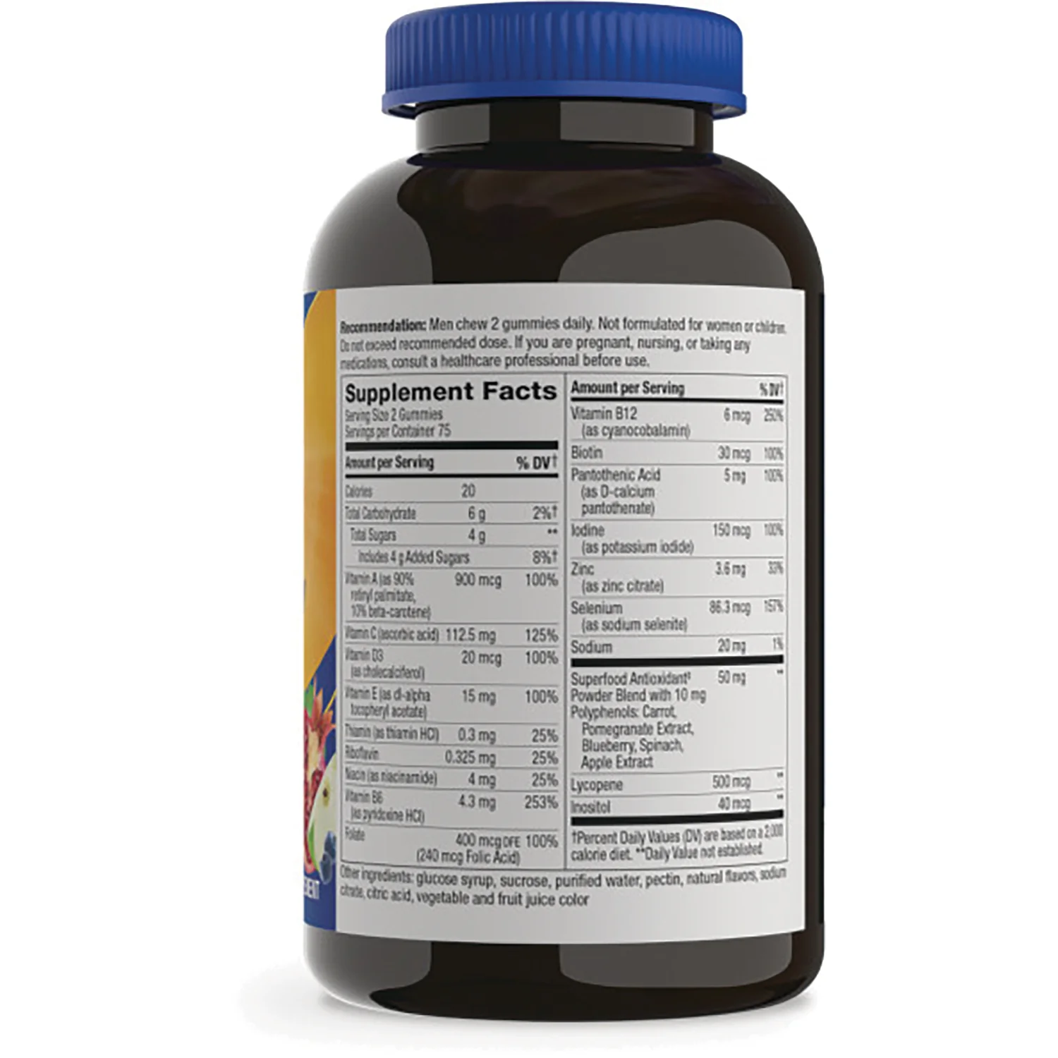 Alive! Men's Gummy Multivitamin - Mixed Fruit - Image 2
