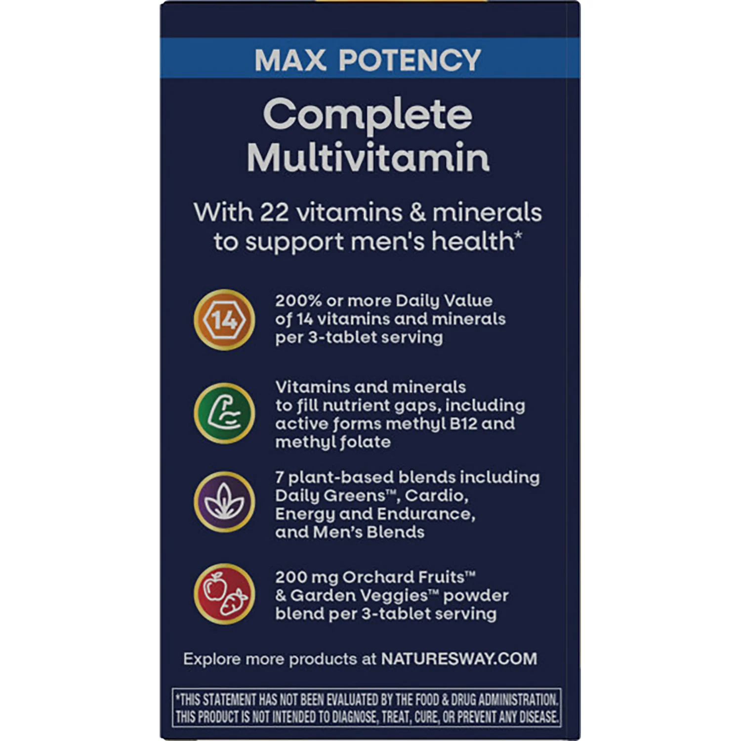 Alive! Max3 Potency Men's Complete Multivitamin - Image 4