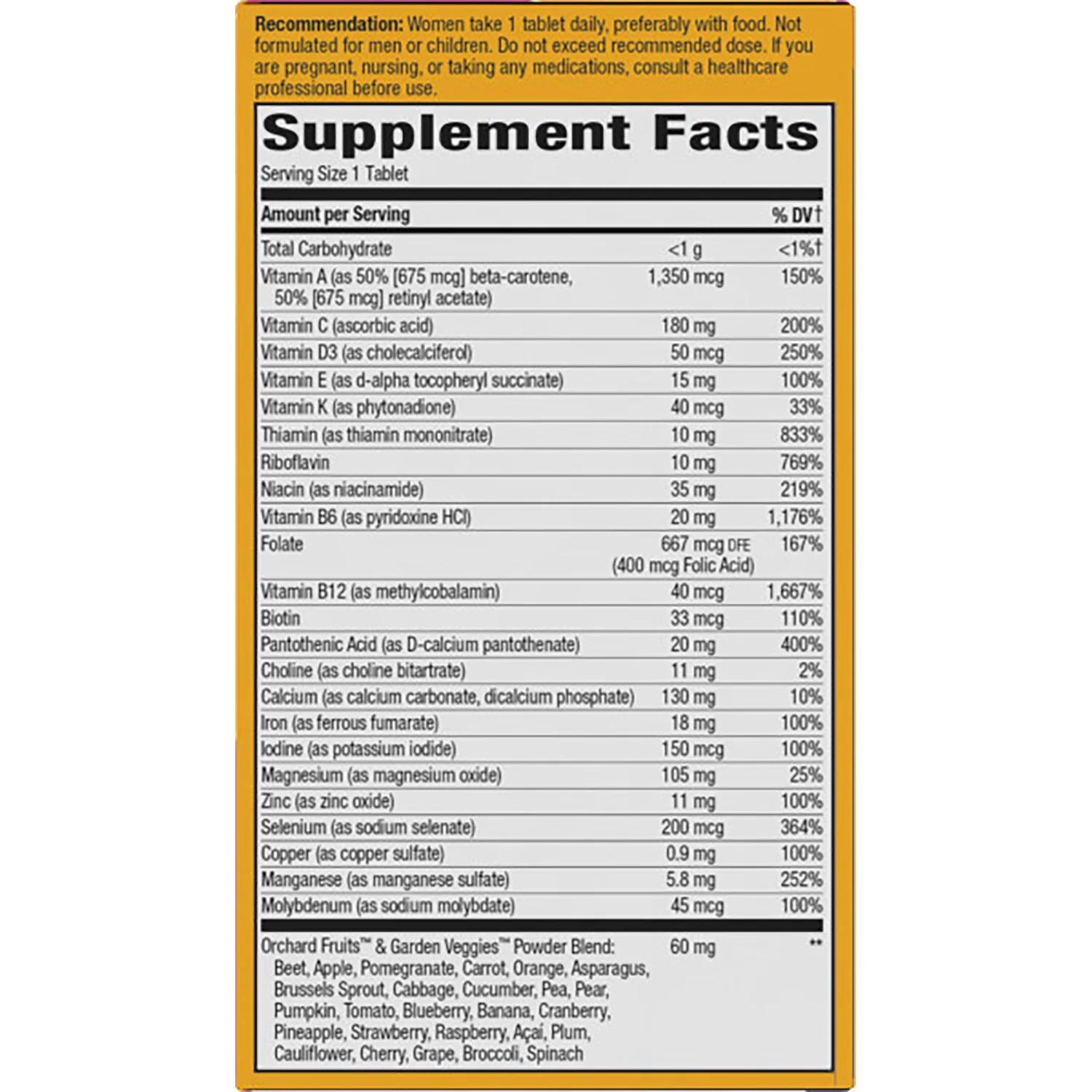 Alive! Women's Ultra Multivitamin - Image 2