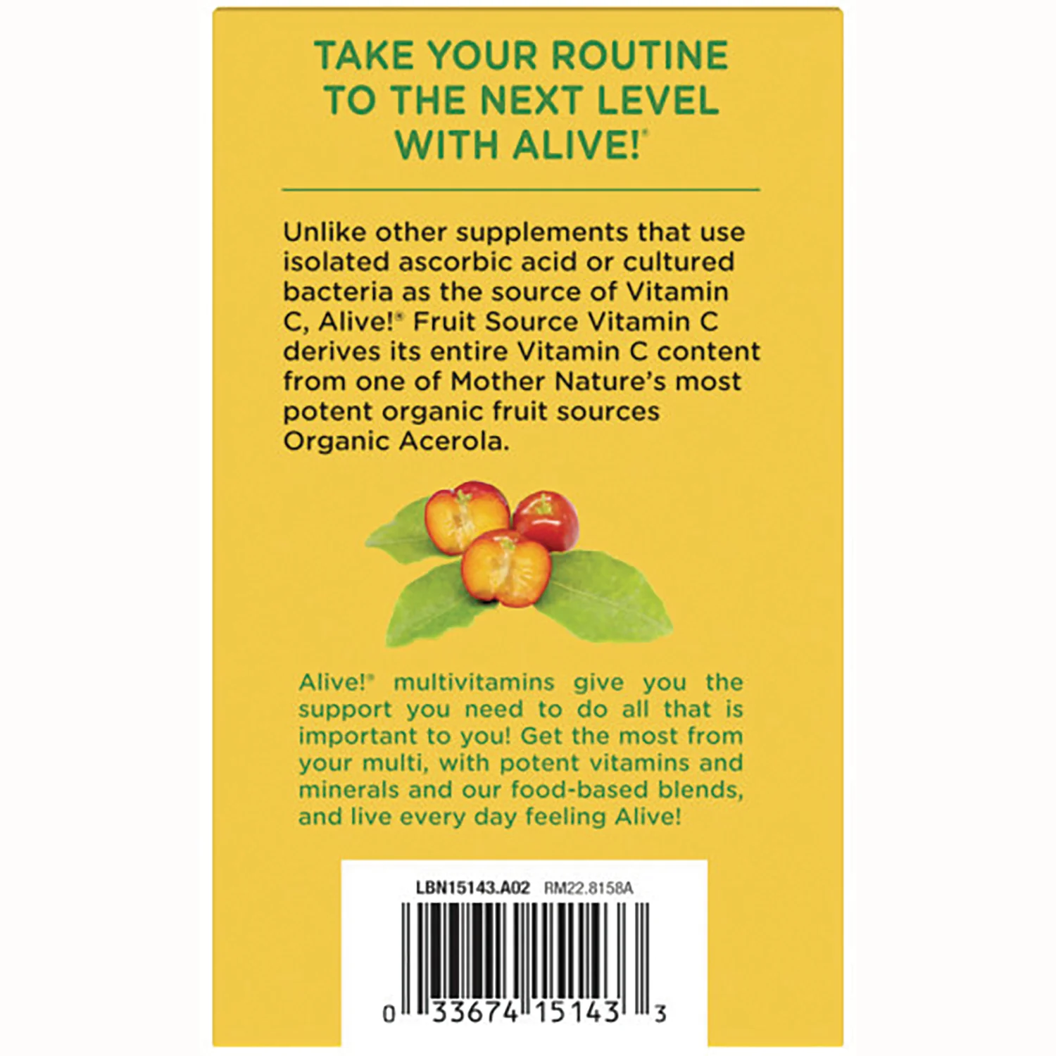 Alive! Fruit Source Vitamin C - Image 4