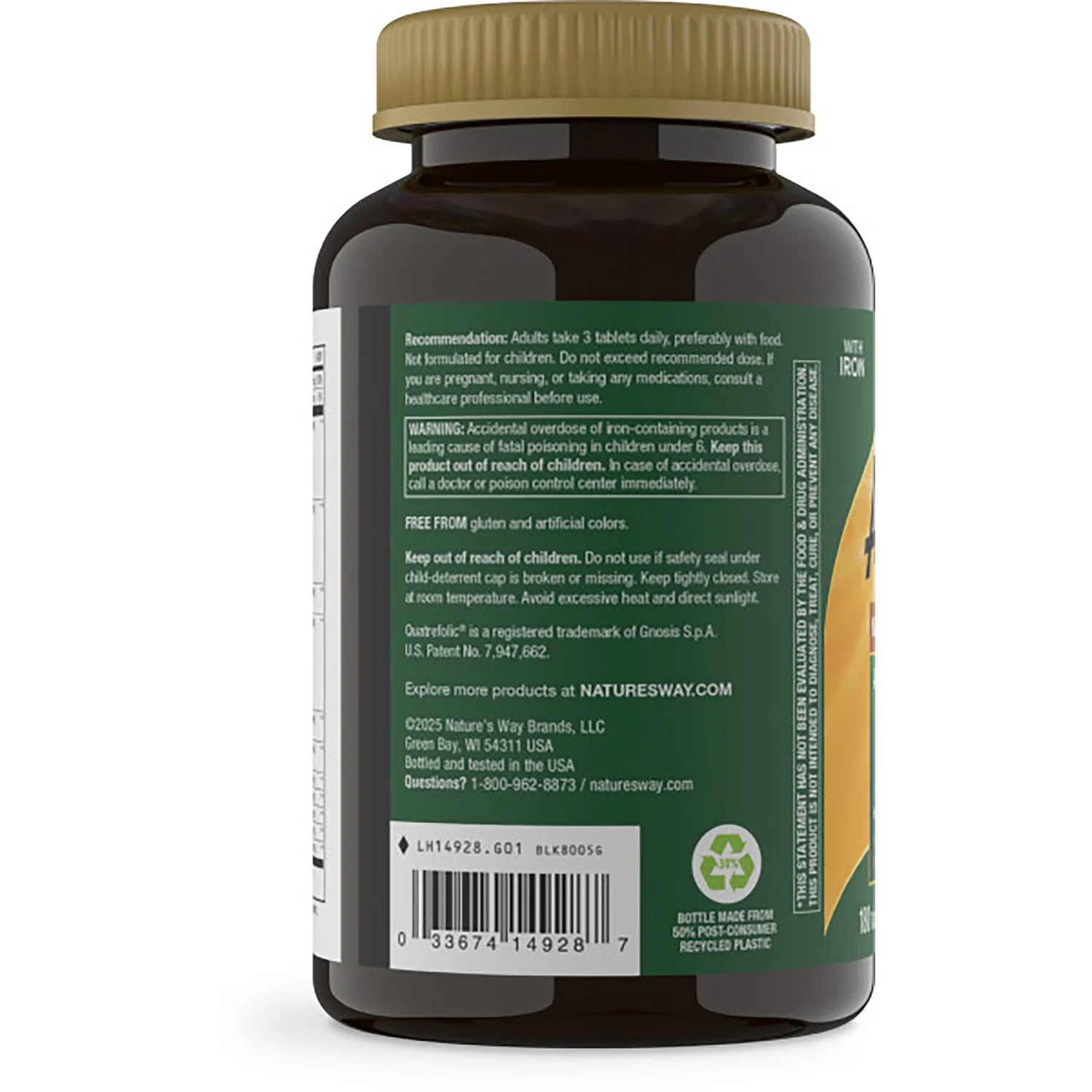 Alive! Max3 Potency Adult Complete Multivitamin - Image 3