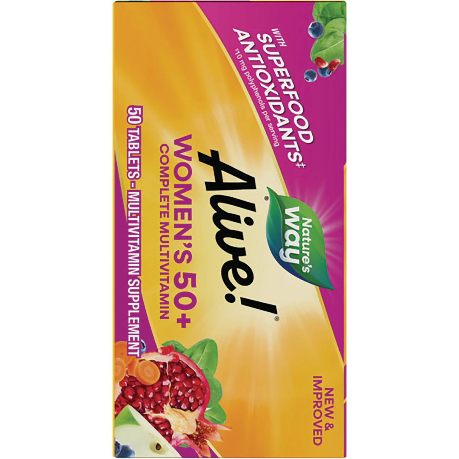 Alive! Women's 50+ Complete Multivitamin - Image 4