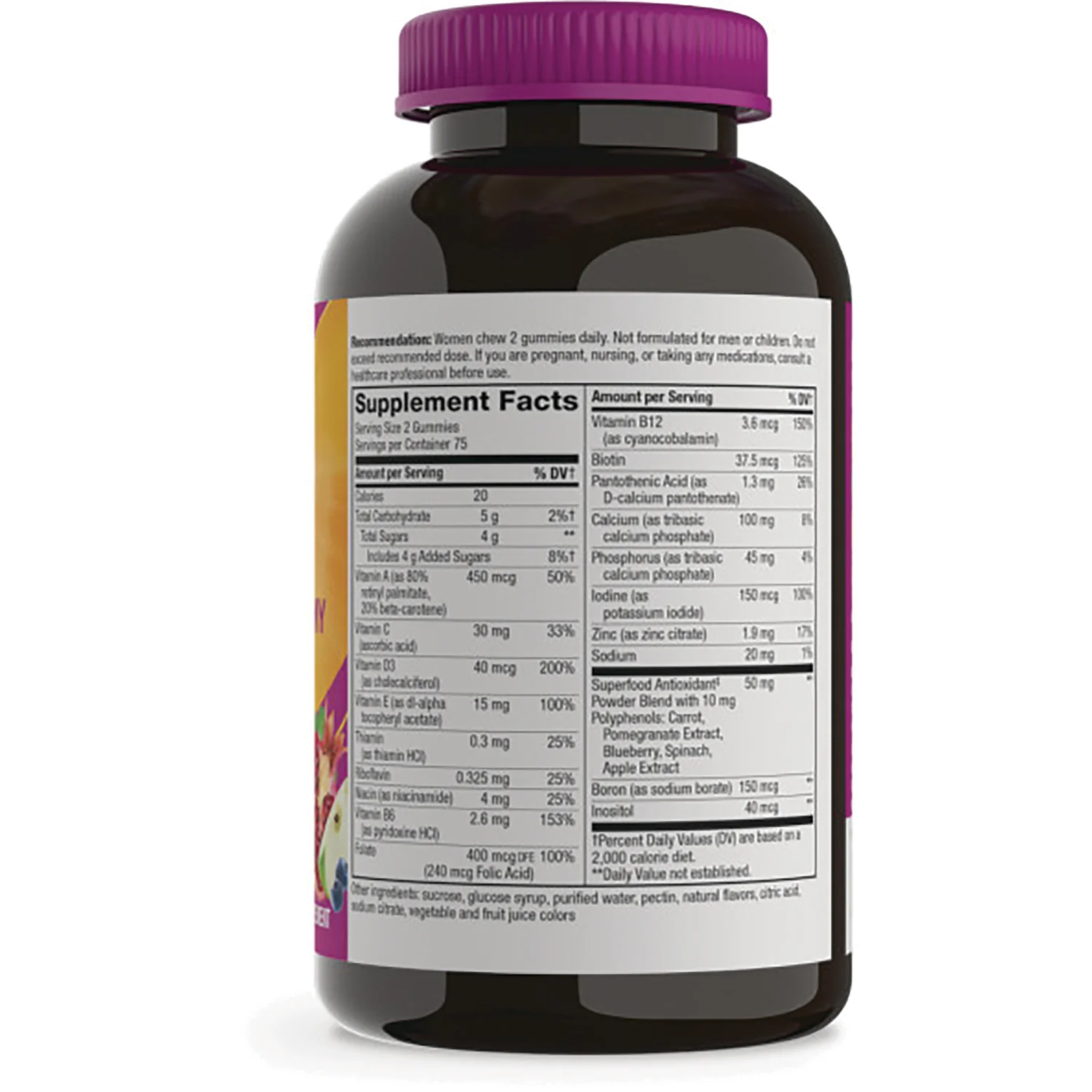 Alive! Women's Gummy Multivitamin - Mixed Berry - Image 2