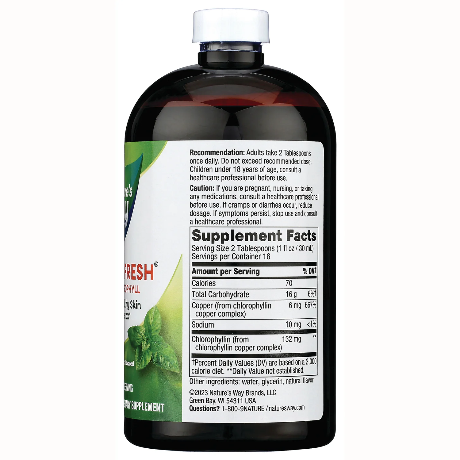 Chlorofresh Liquid Chlorophyll - Mint - Image 2