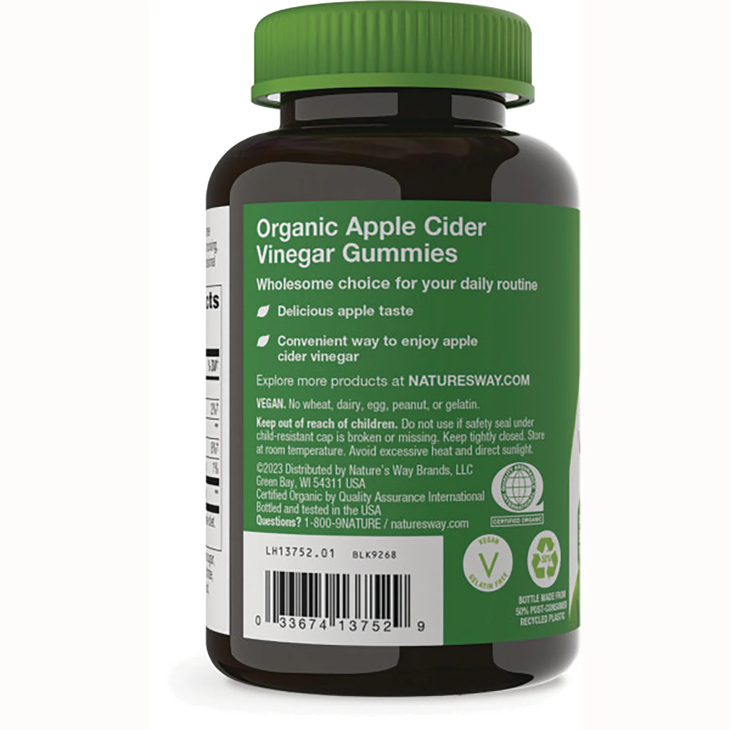 Organic Apple Cider Vinegar Gummy - Apple - Image 3