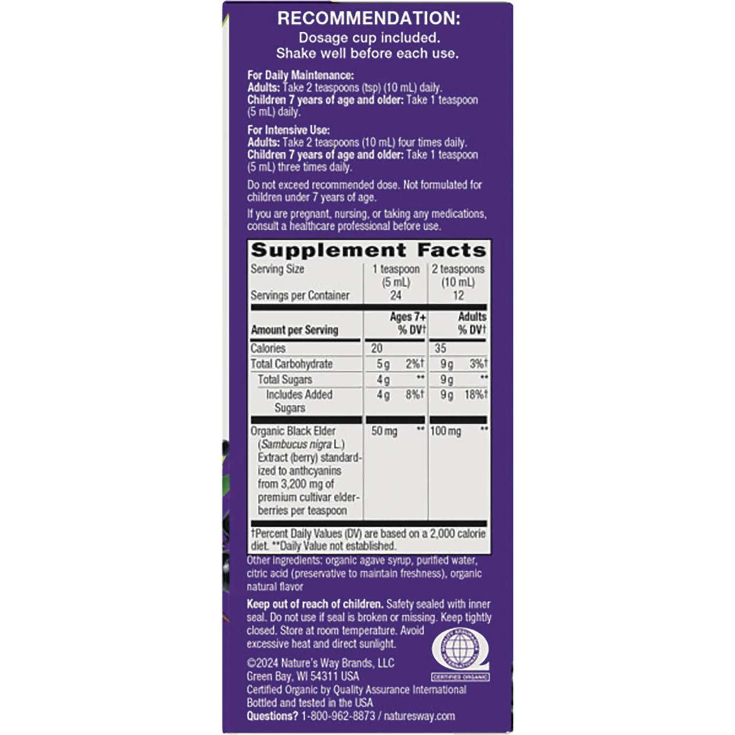 Sambucus Traditional Immune Syrup - Image 2