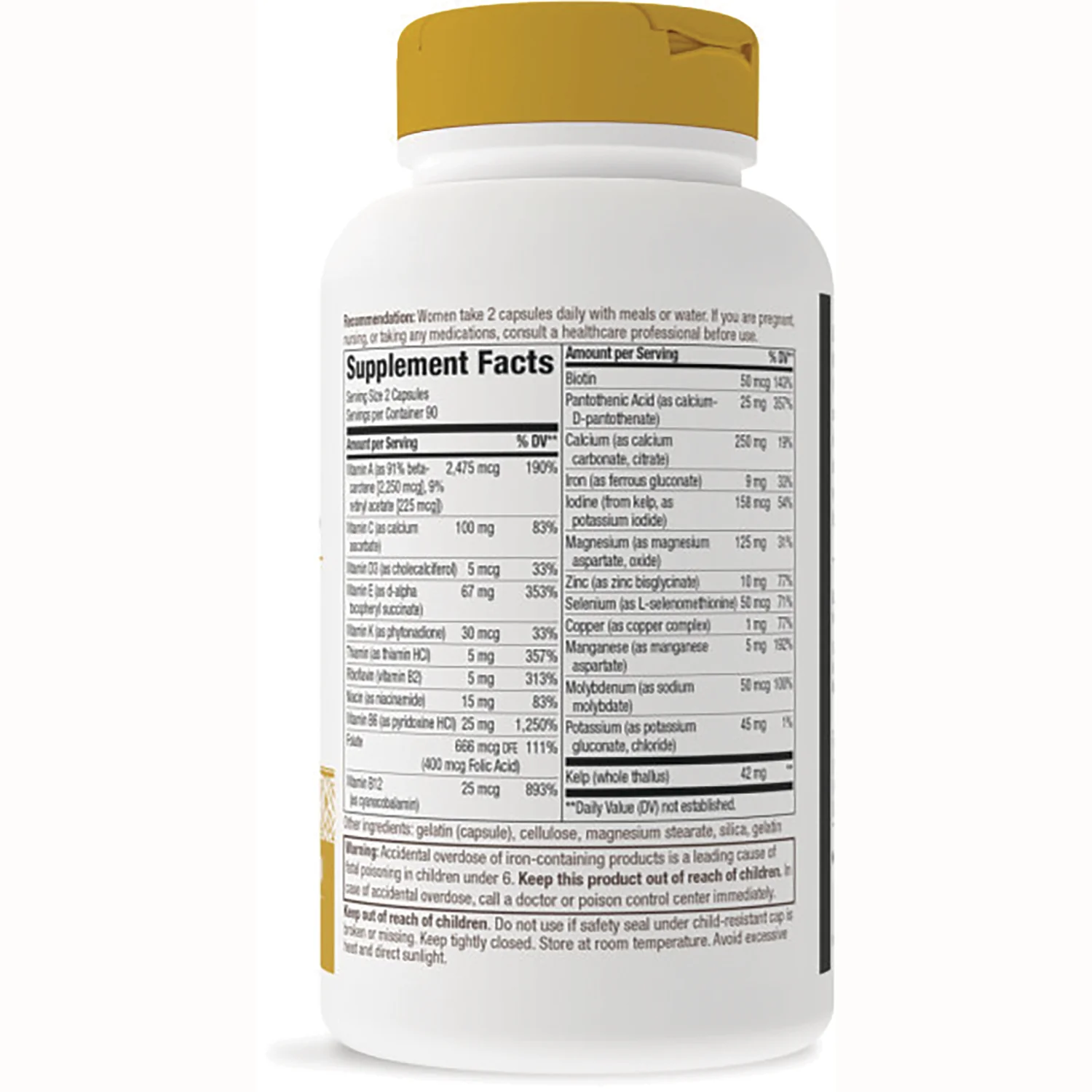 Prenatal Multivitamin with Buffered Vitamin C - Image 2
