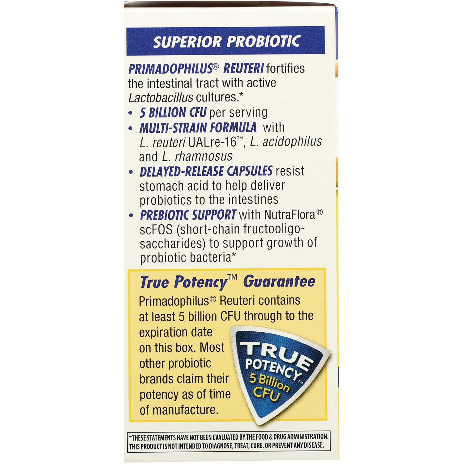 Primadophilus Reuteri Probiotic Capsules - Image 4