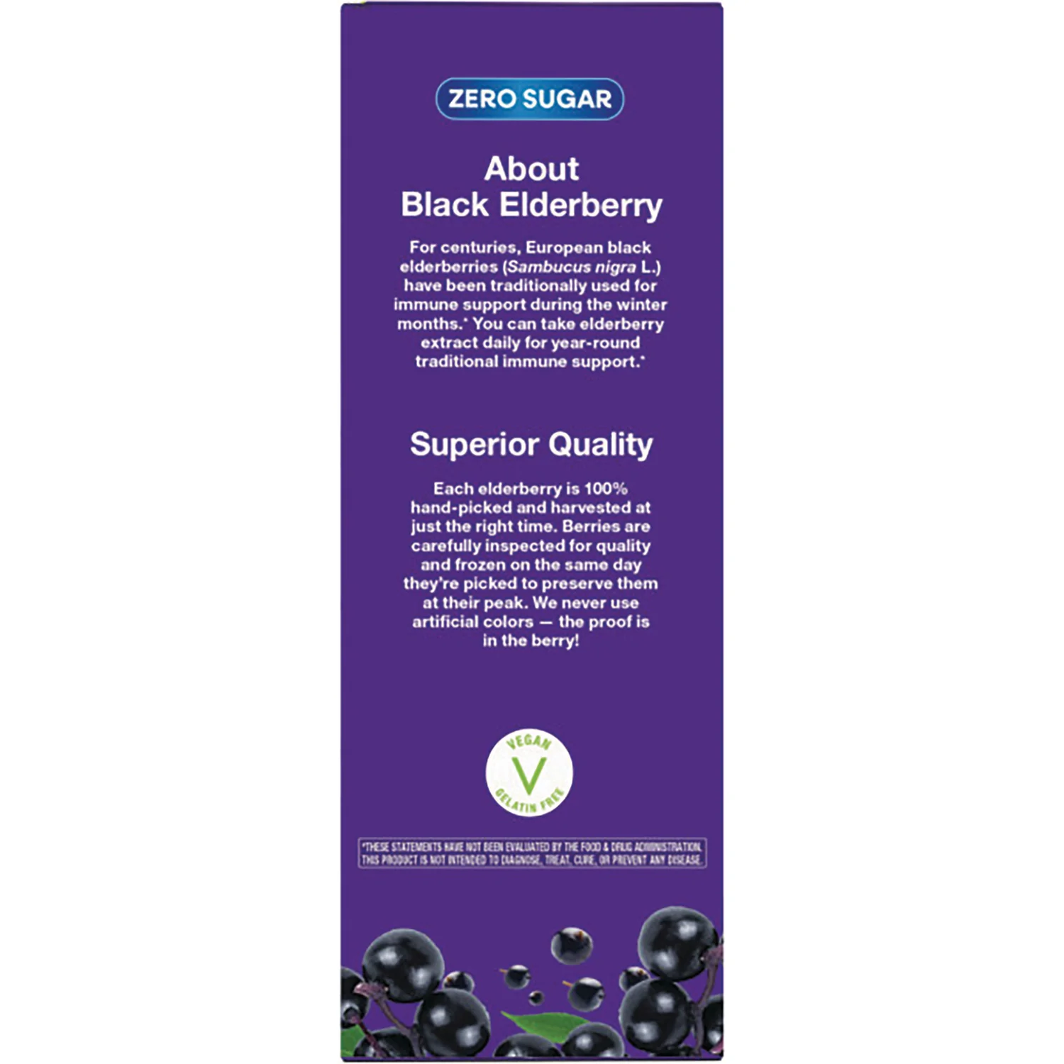 Sambucus Traditional Immune Syrup Elderberry - Zero Sugar - Image 3