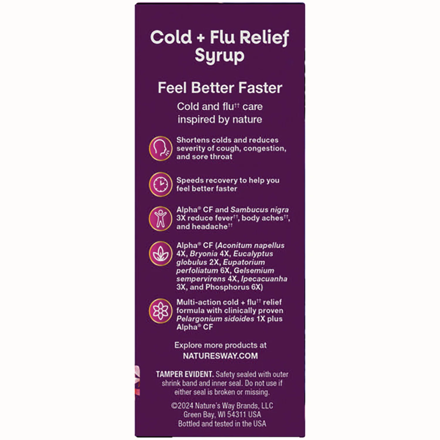 Umcka Cold + Flu Relief Syrup Elderberry - Berry - Image 4