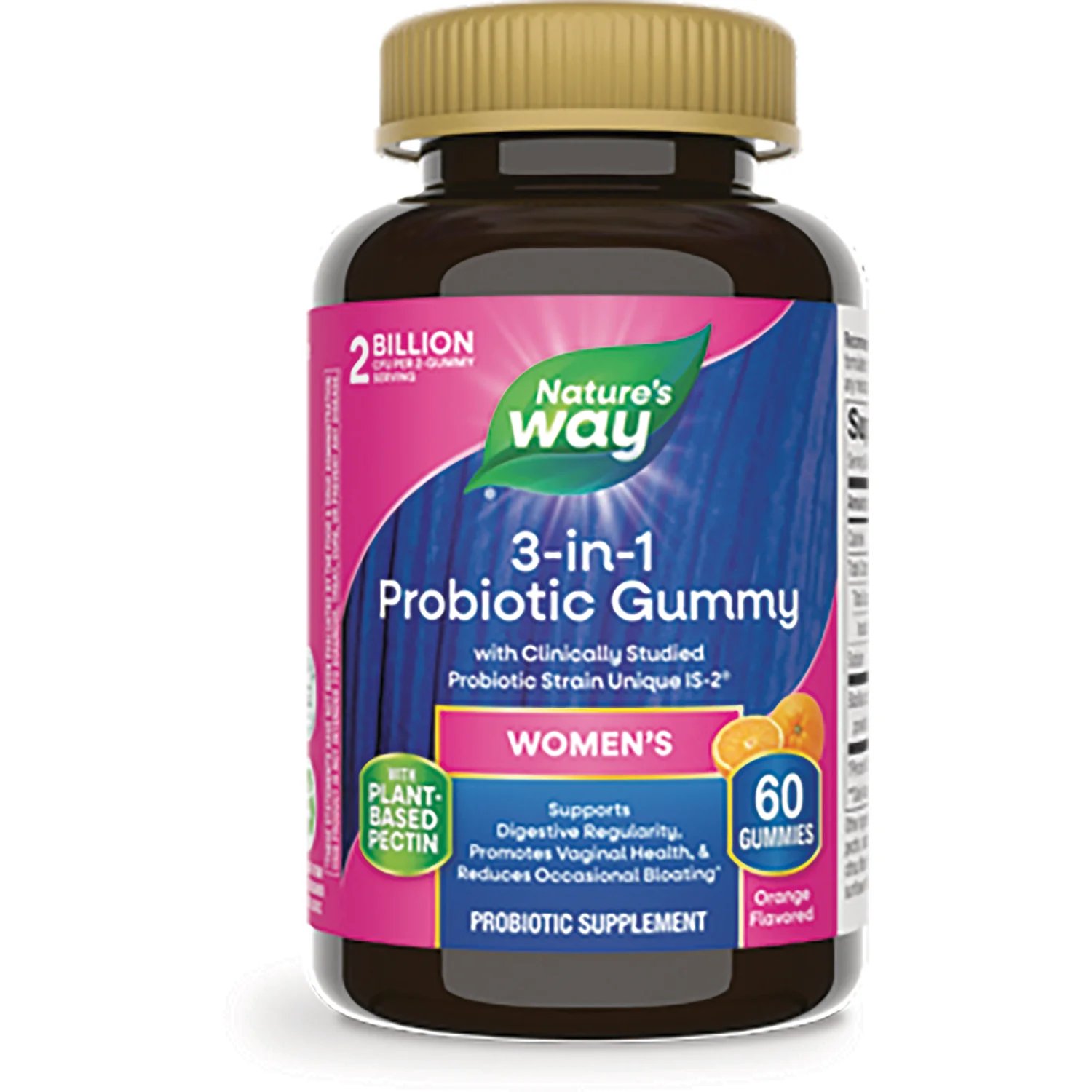 Women's 3-in-1 Probiotic Gummy - Orange
