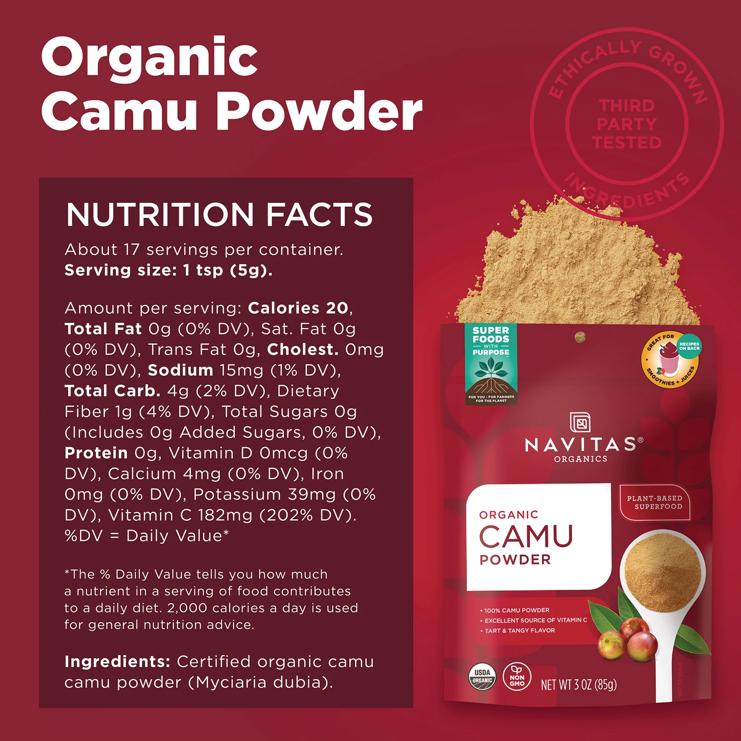 Organic Camu Powder - Image 3