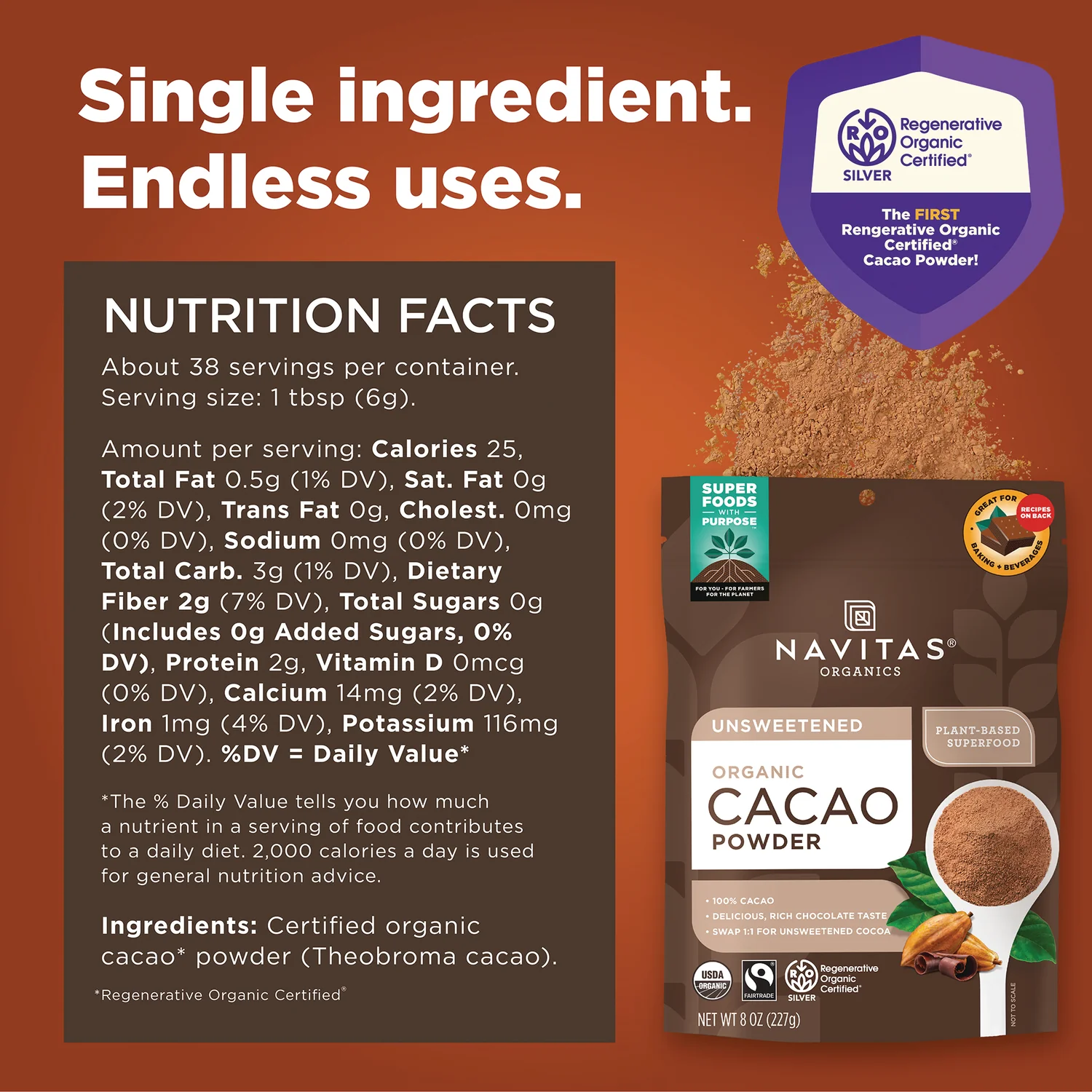 Organic Cacao Powder - Image 3