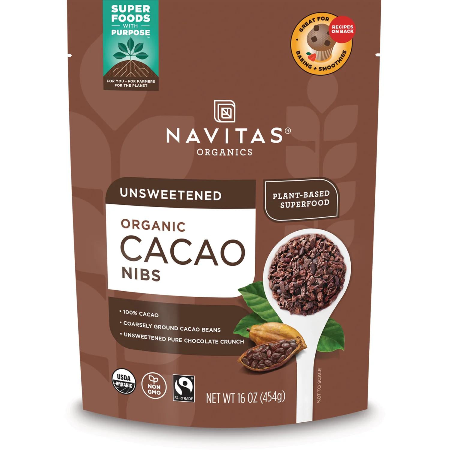 Organic Cacao Nibs - Unsweetened