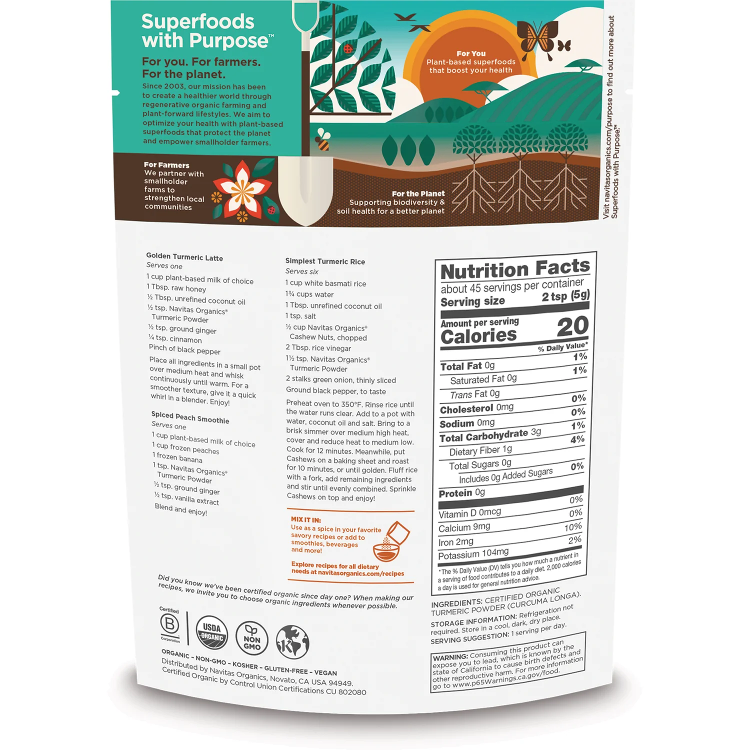 Organic Turmeric Powder - Image 2