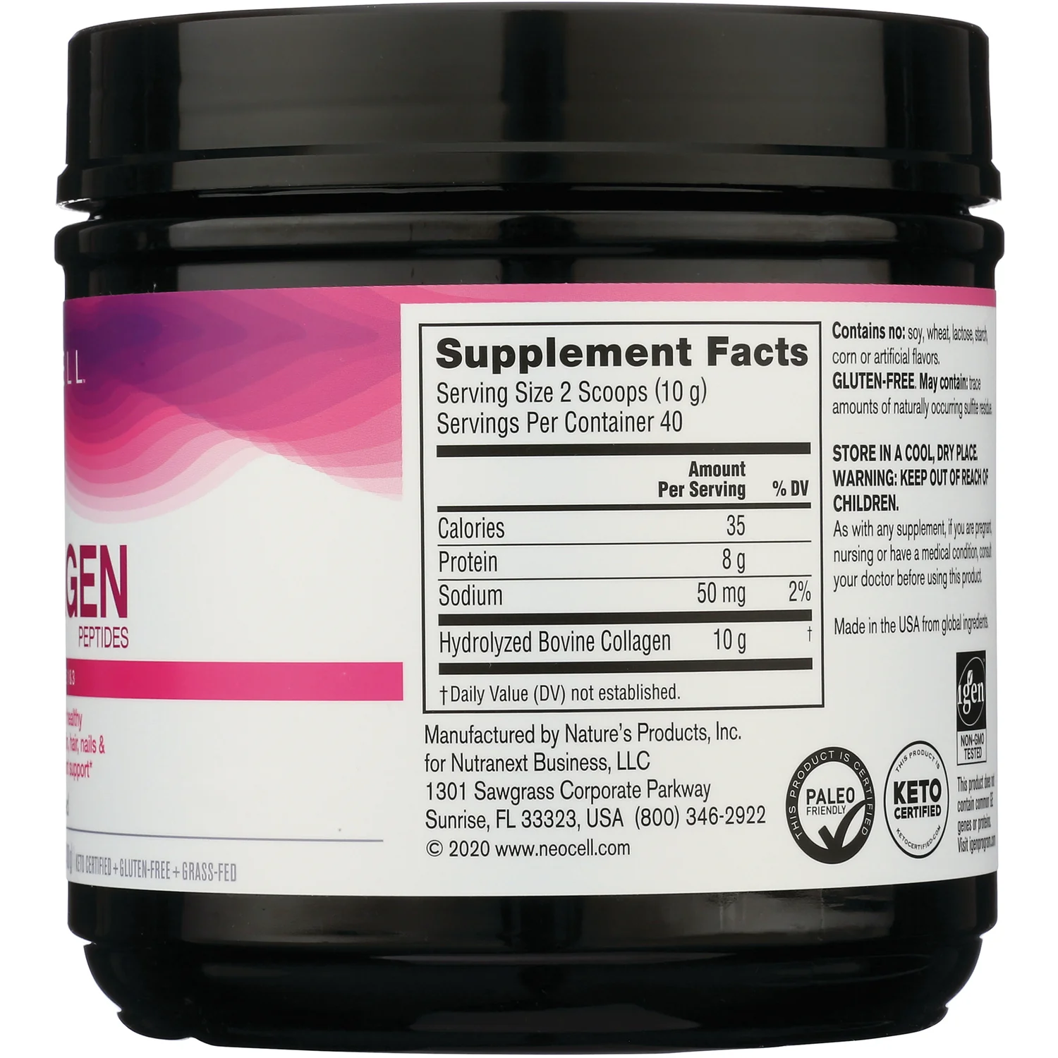 Super Collagen Peptides Type 1 & 3 - Unflavored - Image 2