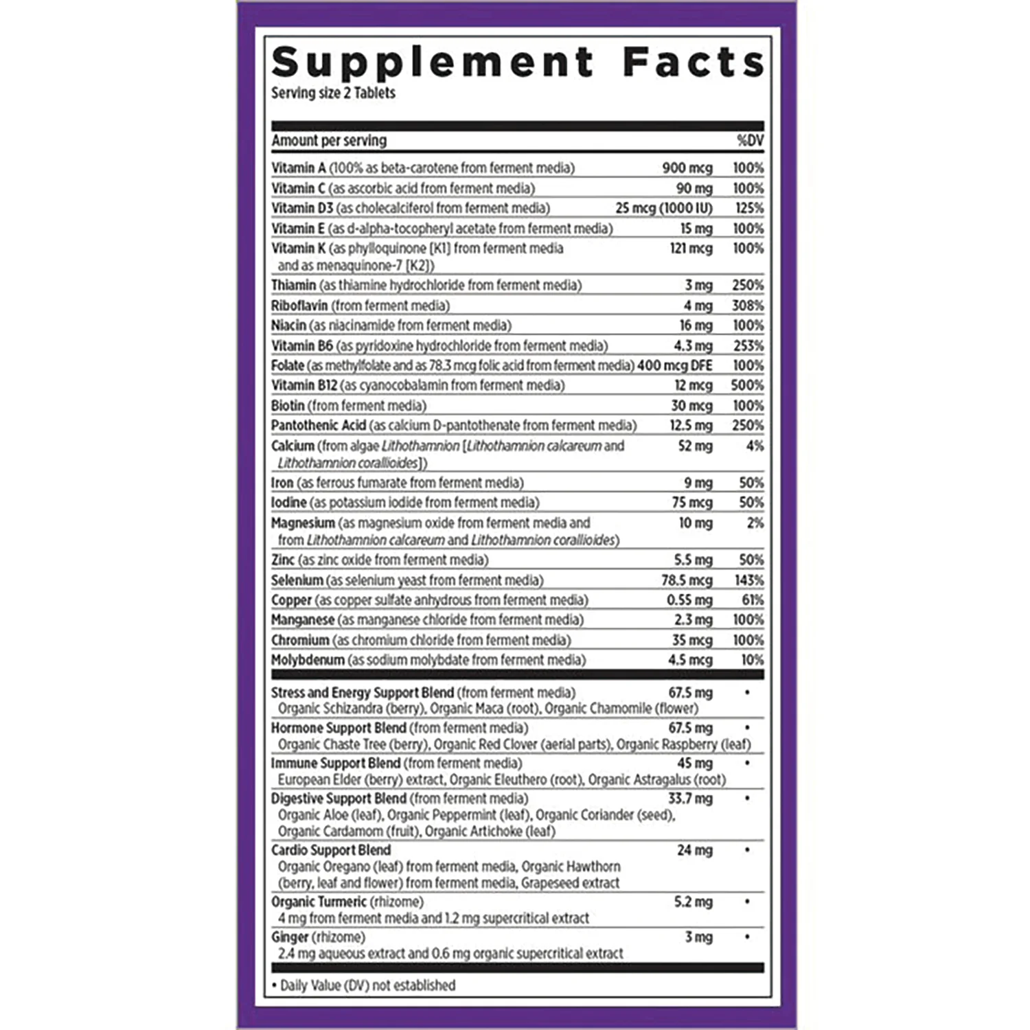 Women's Advanced Multivitamin - Image 2