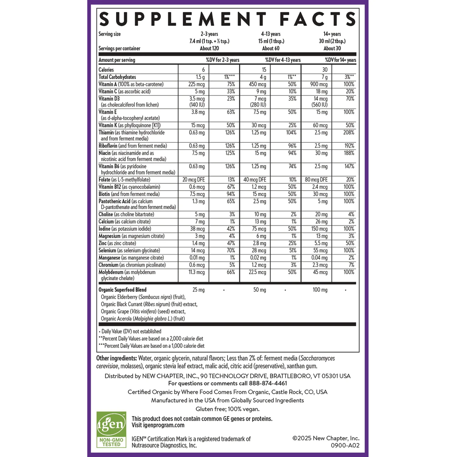 Liquid Multivitamin - Orange Mango - Image 2
