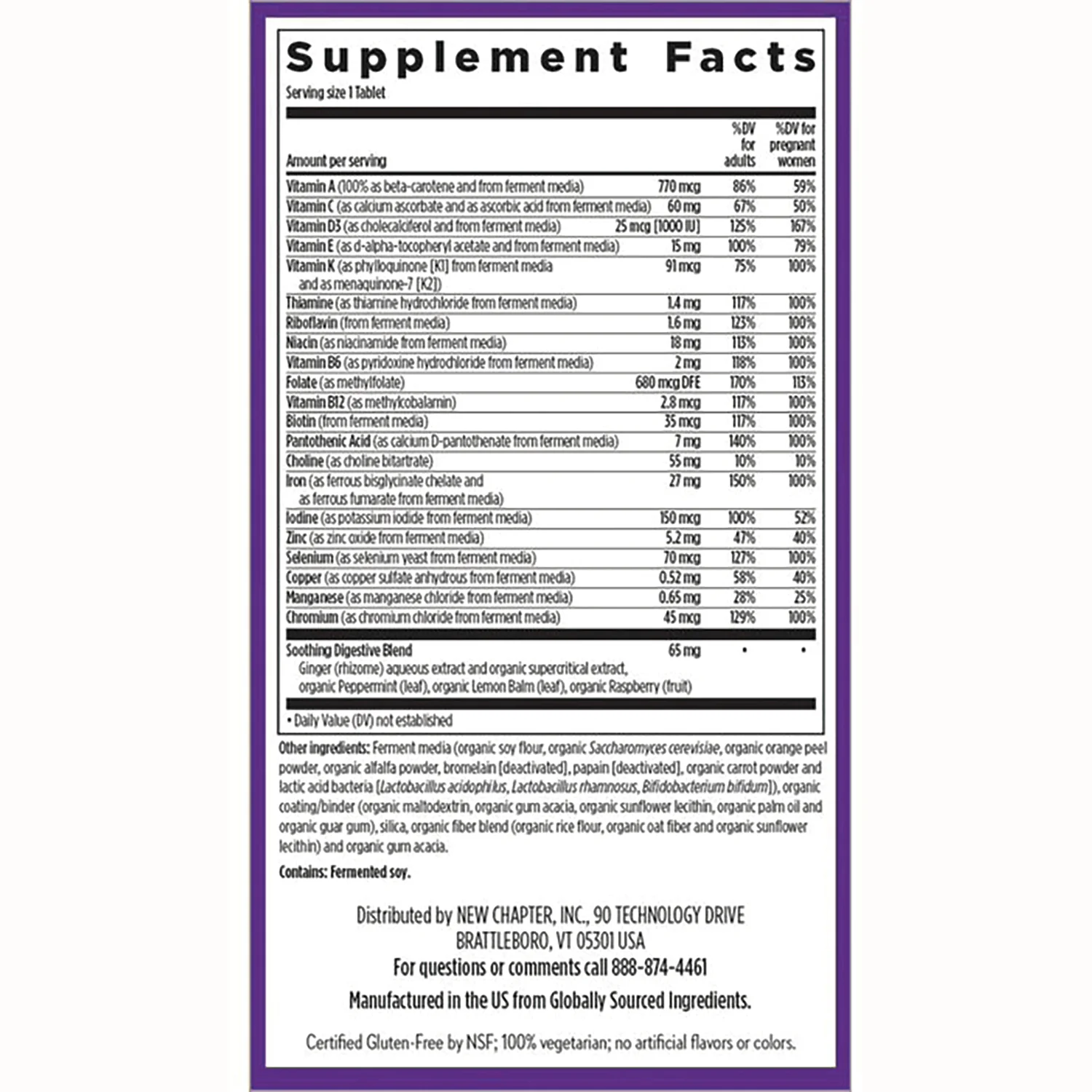 One Daily Prenatal Multivitamin - Image 2