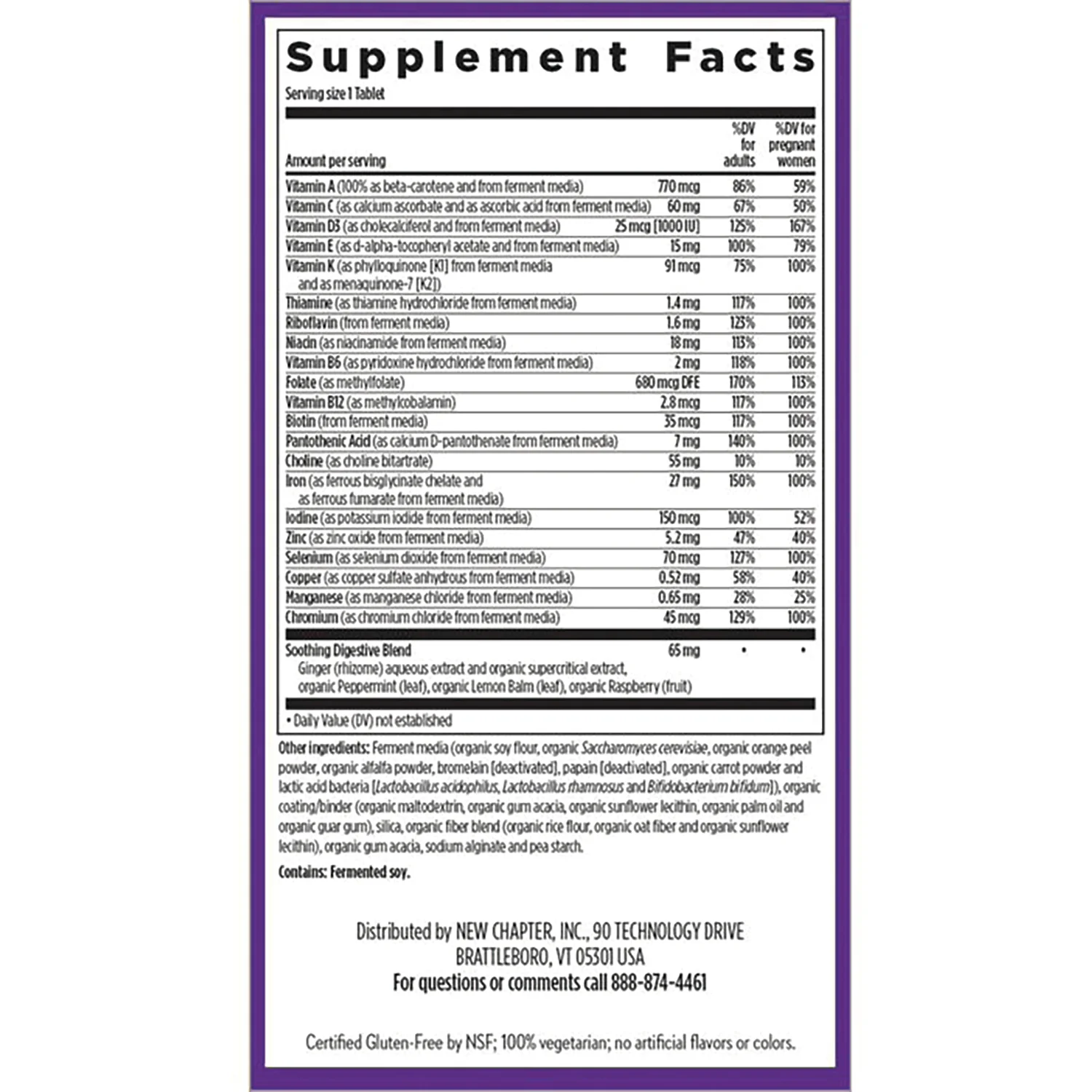 One Daily Prenatal Multivitamin - Image 2