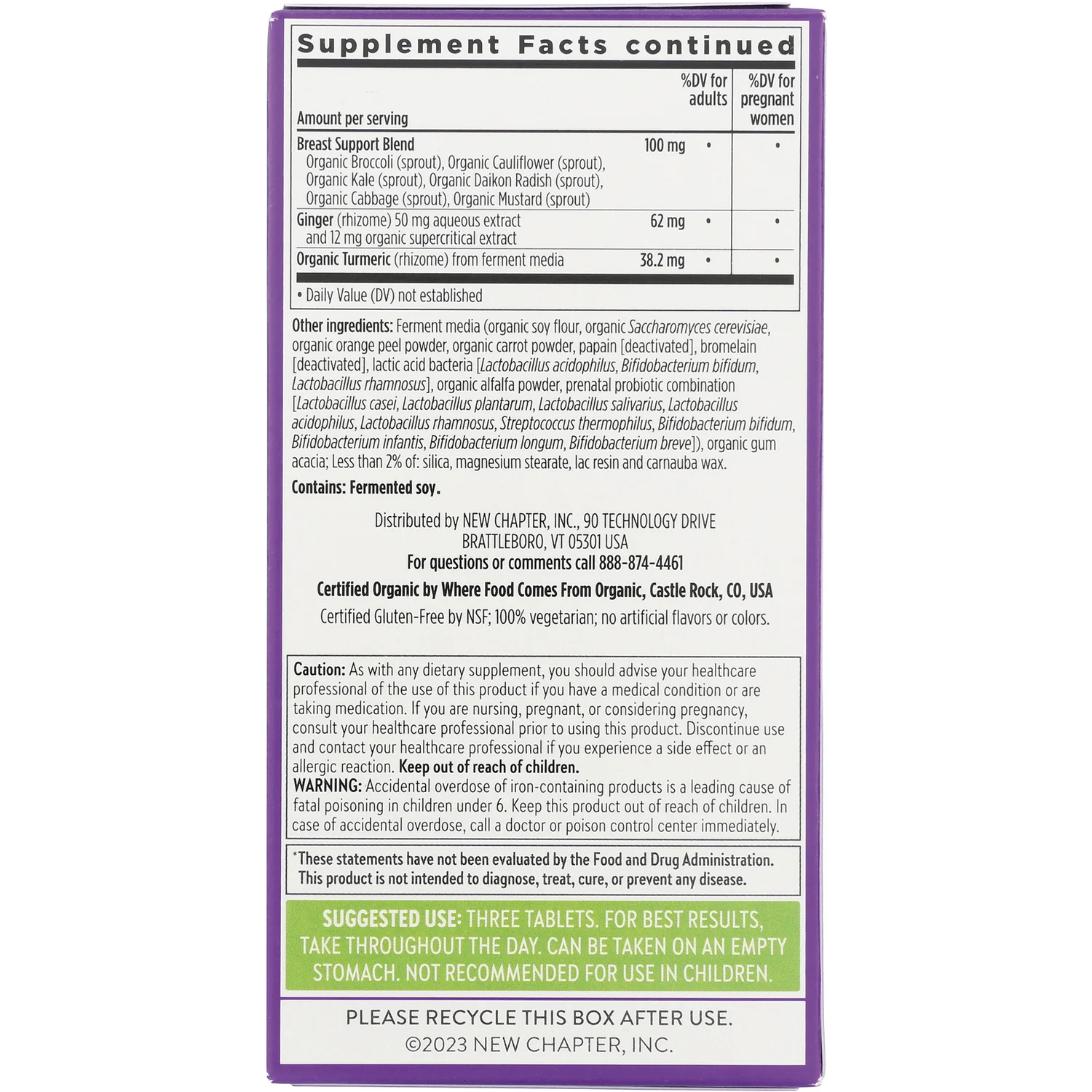 Advanced Perfect Prenatal Multivitamin - Image 3