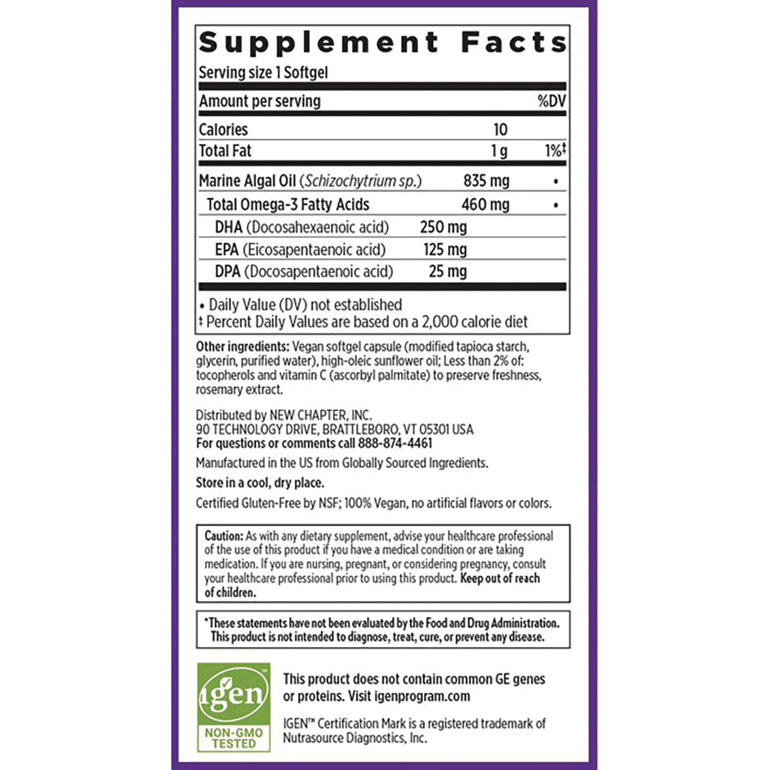 Vegan Omega-3 Complex - Image 2