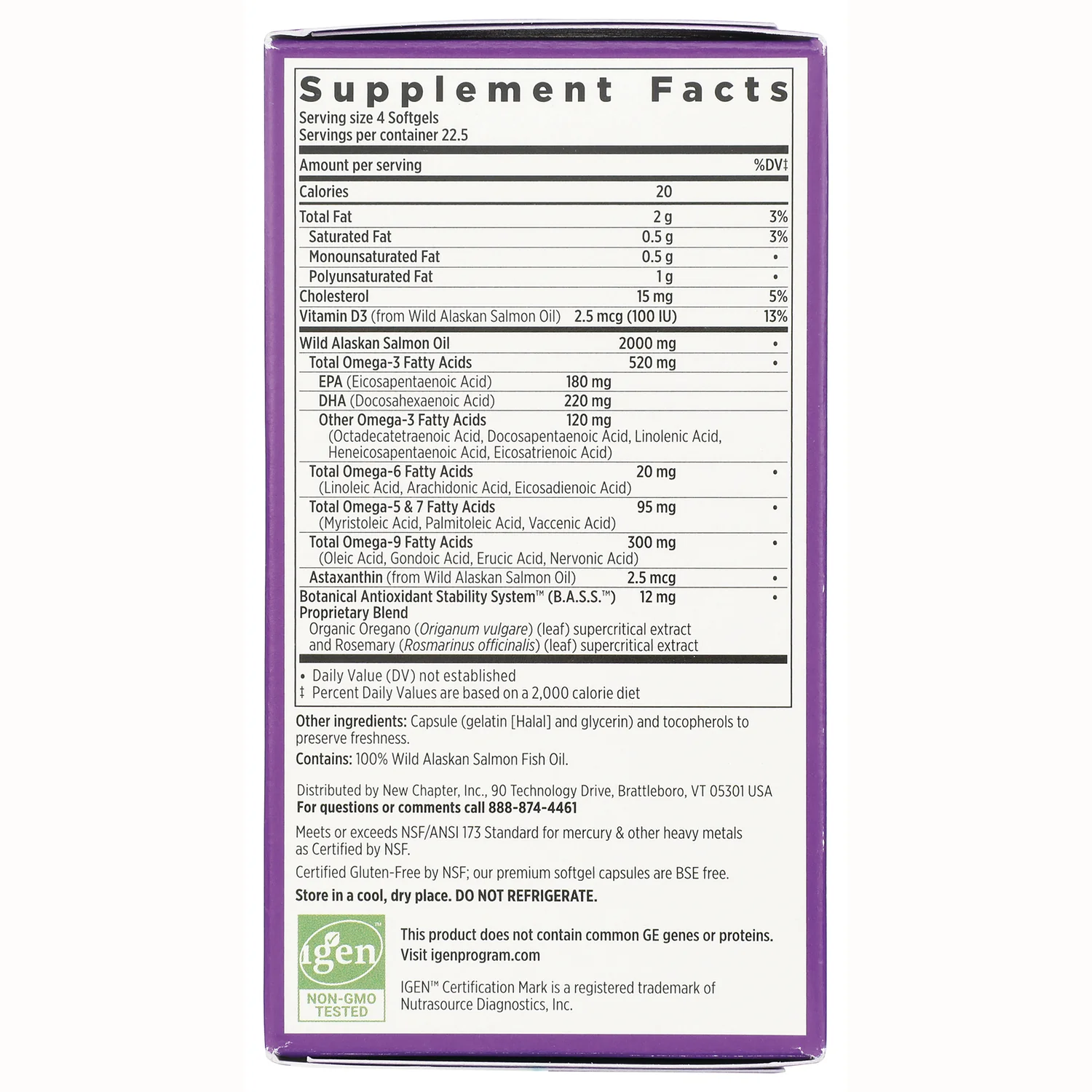 Wholemega Fish Oil - Tiny Caps - Image 2