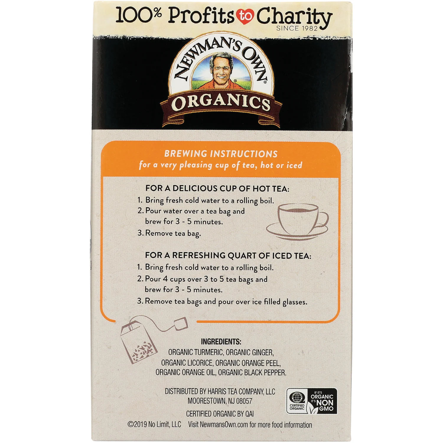 Organic Herbal Tea - Turmeric Ginger - Image 2