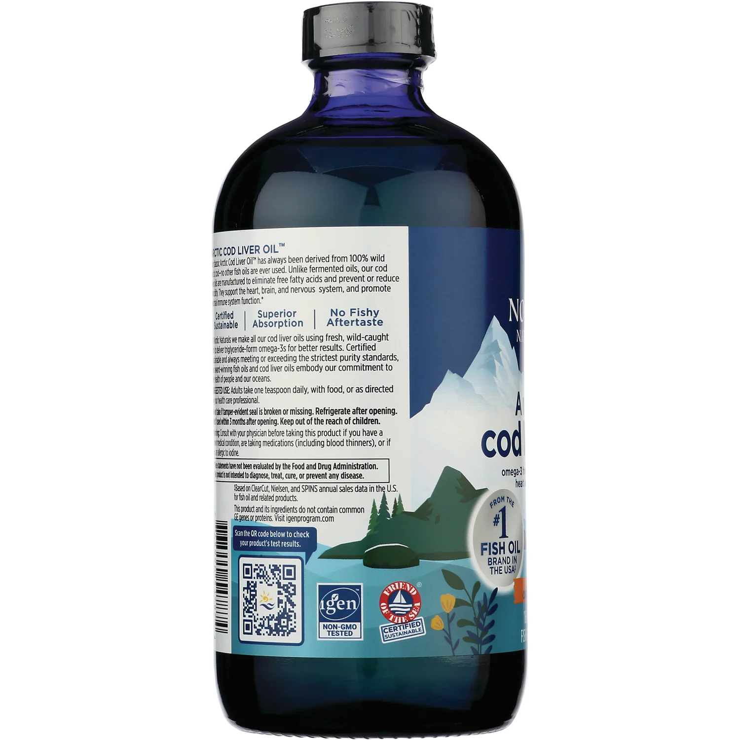 Arctic Cod Liver Oil - Orange - Image 4