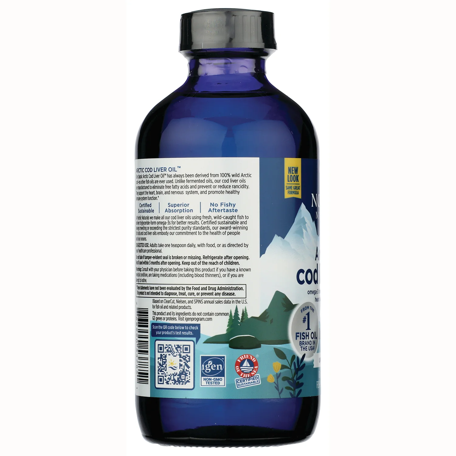 Arctic Cod Liver Oil - Unflavored - Image 4