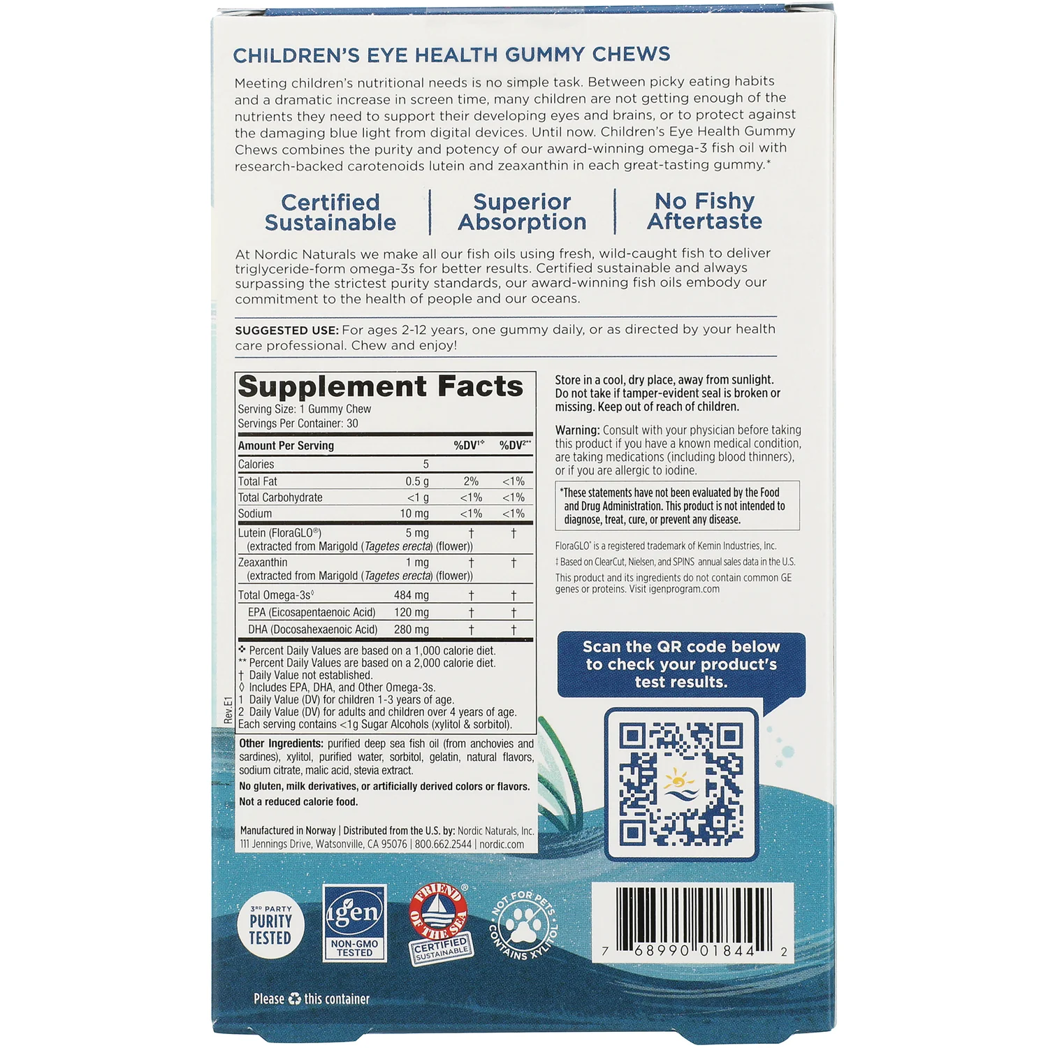 Children's Eye Health Gummies - Strawberry Lemonade - Image 2